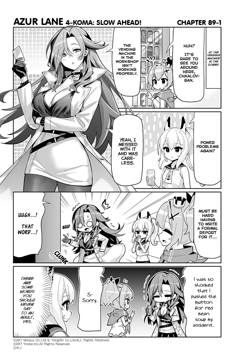 Read Azur Lane 4-koma: Slow Ahead Chapter 89 Online