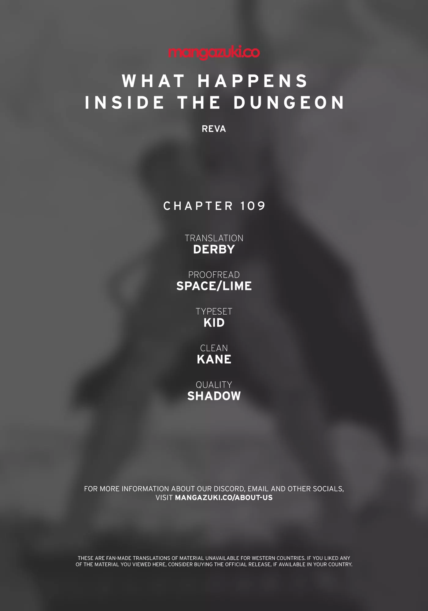 Read What Happens Inside the Dungeon Chapter 109 - The End of the Journey [4] Online