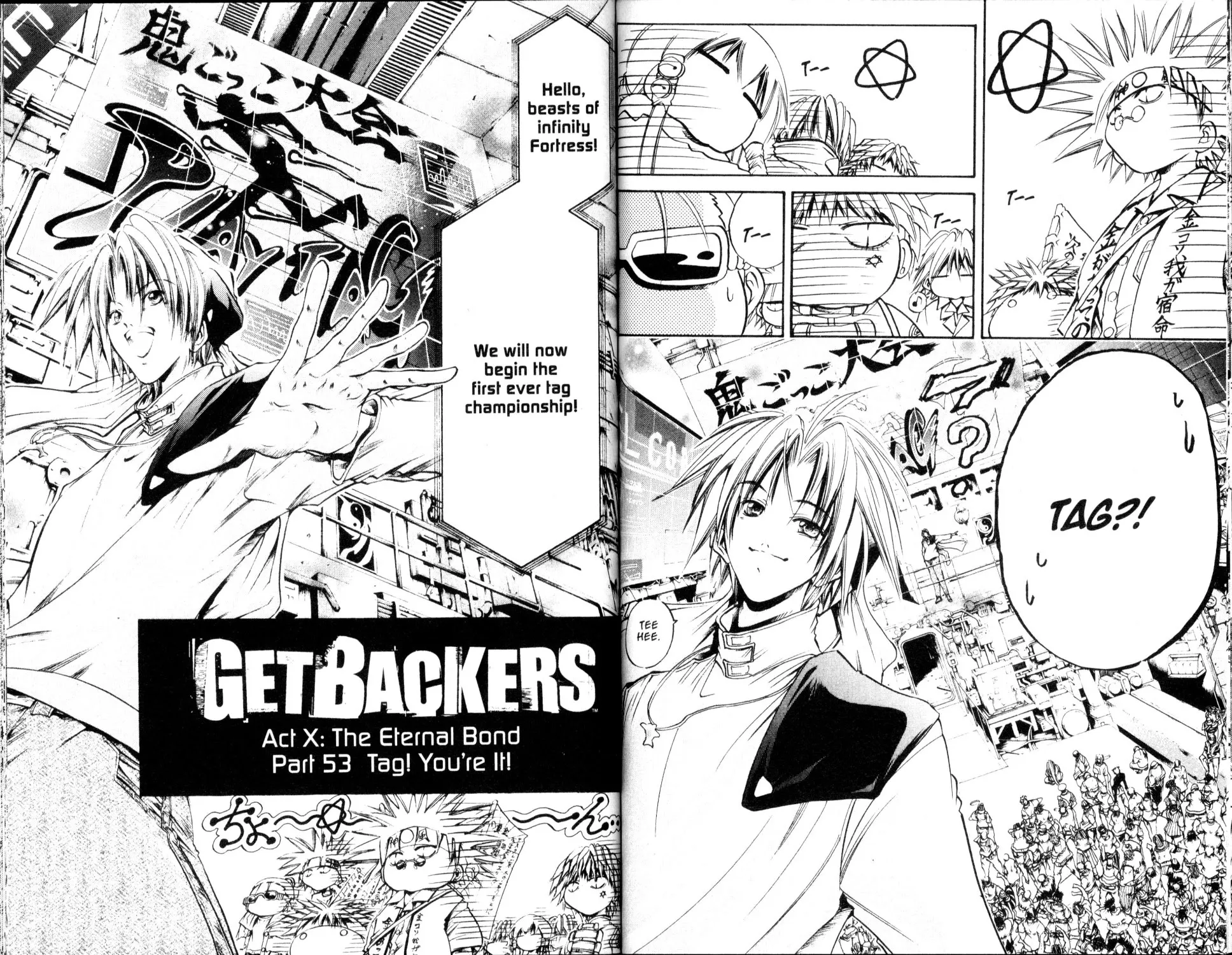 Read Get Backers Chapter 214 - Act X: The Eternal Bond (53): Tag! You're It! Online