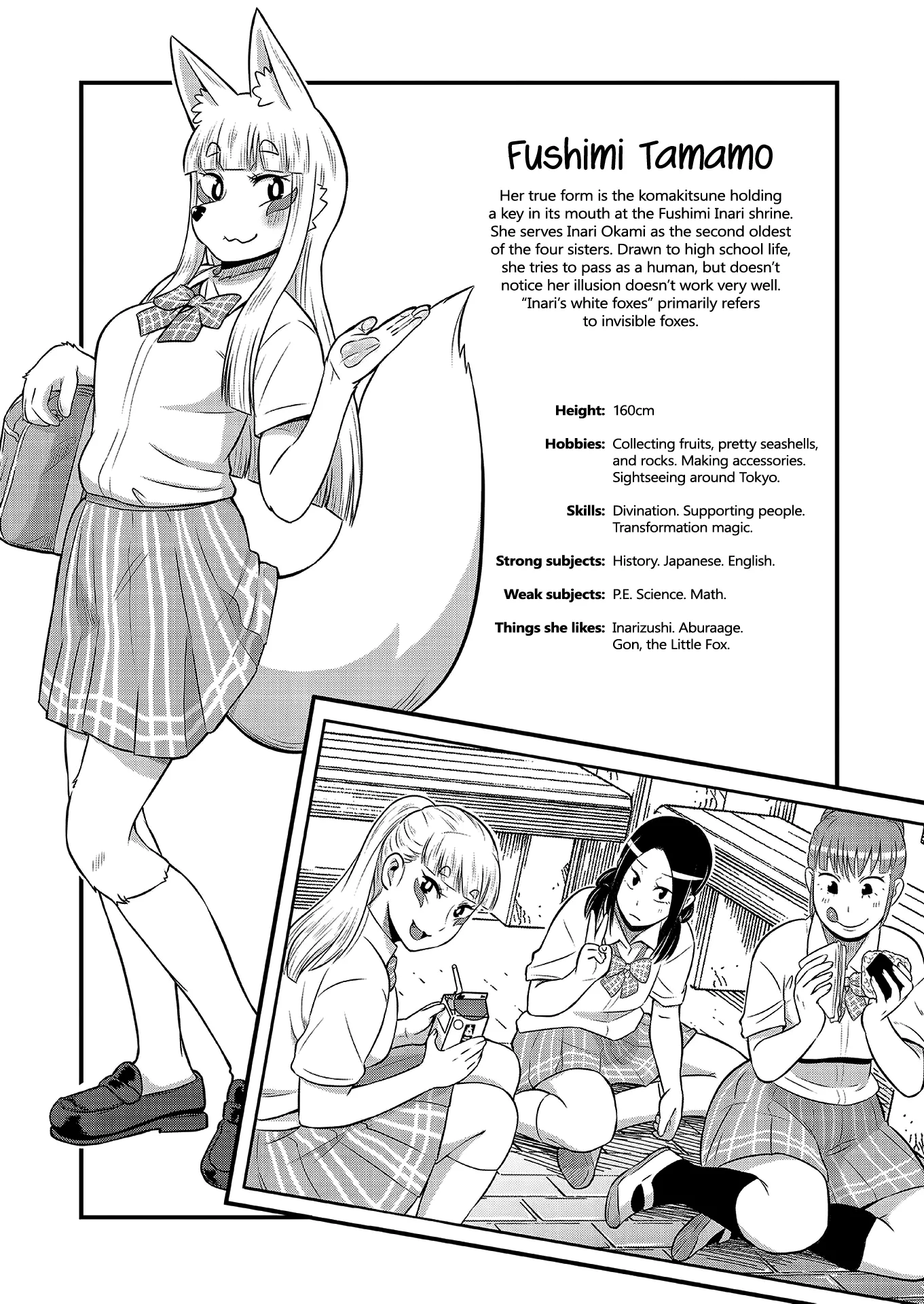 Read Oinari JK Tamamo-chan! Chapter 15.5 Online