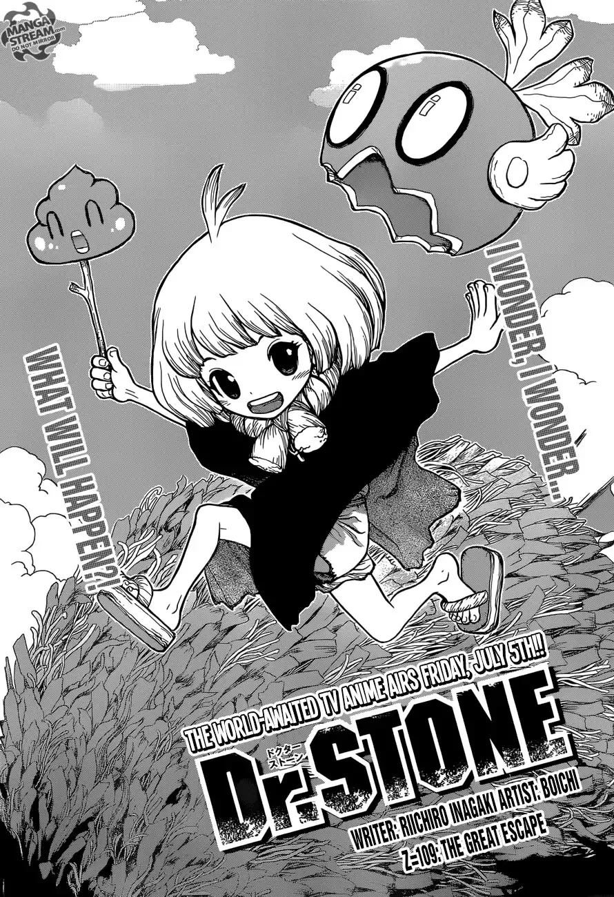 Read Dr. Stone Chapter 109 - The Great Escape Online