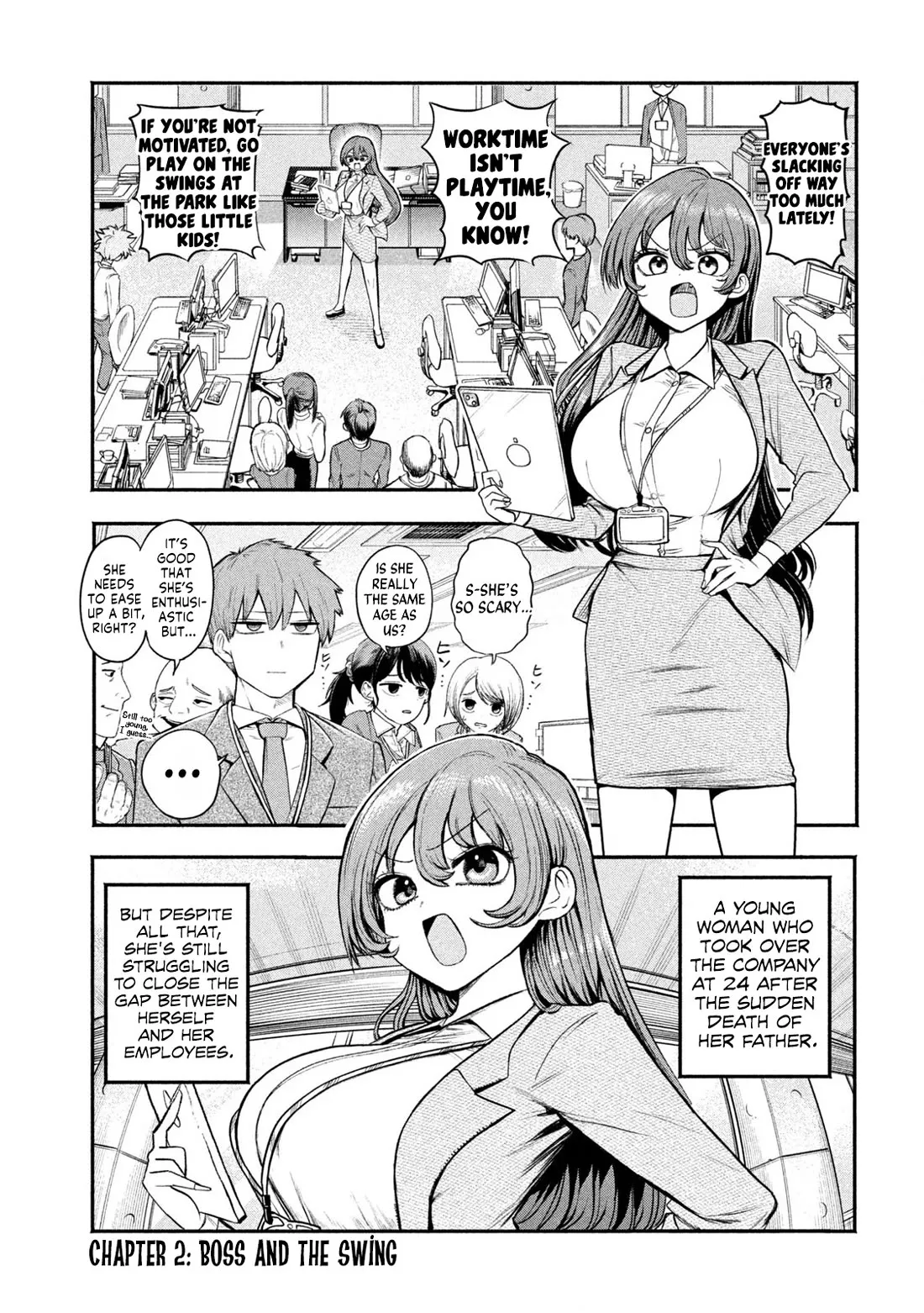 Read Shachou to Sake to Hoshi Chapter 2 - Boss and The Swing Online