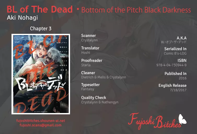 Read BL of the Dead Chapter 3 - Bottom of The Pitch Black Darkness (Nohagi Aki) Online