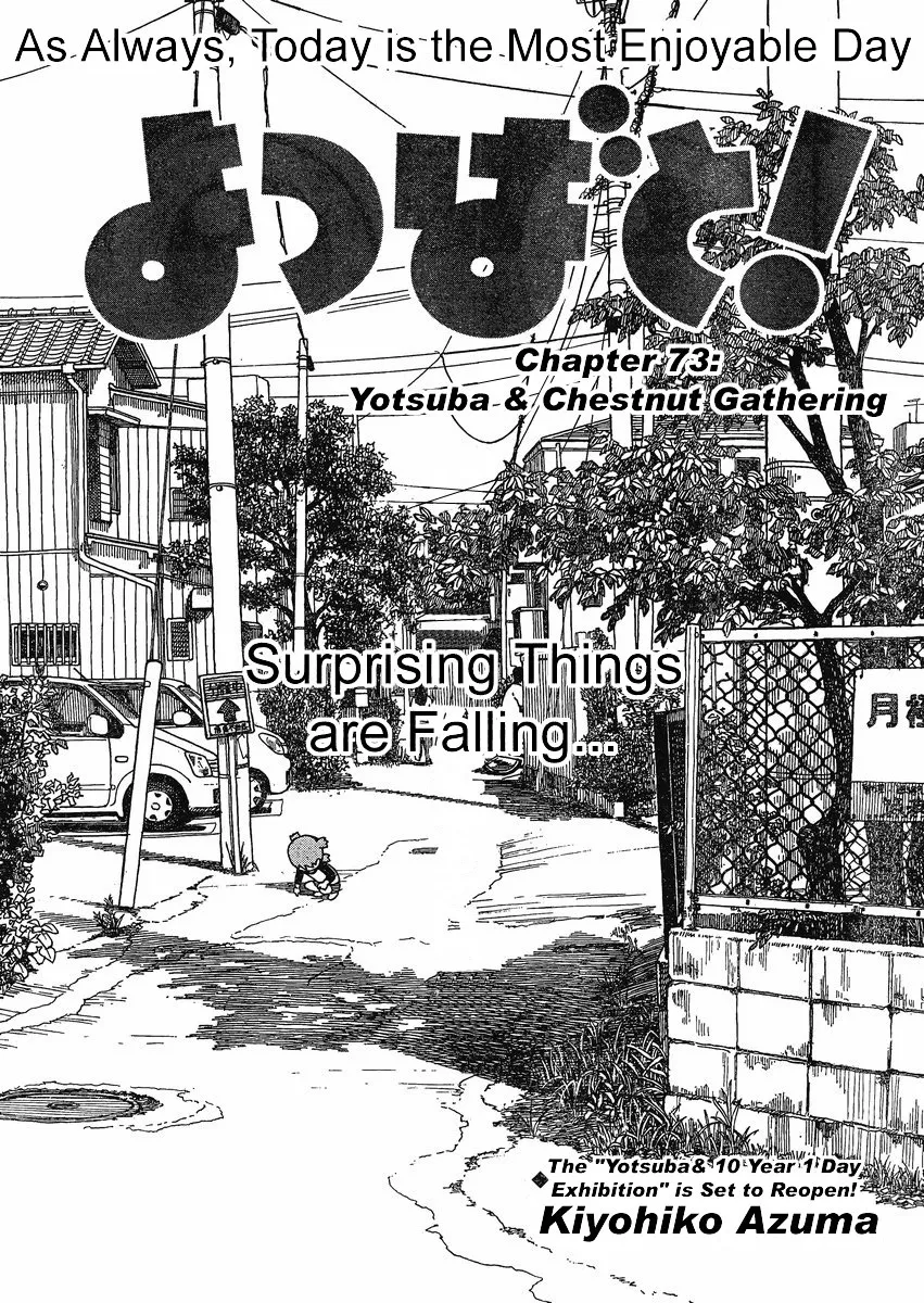 Read Yotsubato! Chapter 73 - Yotsuba & Harvest of Chestnuts Online