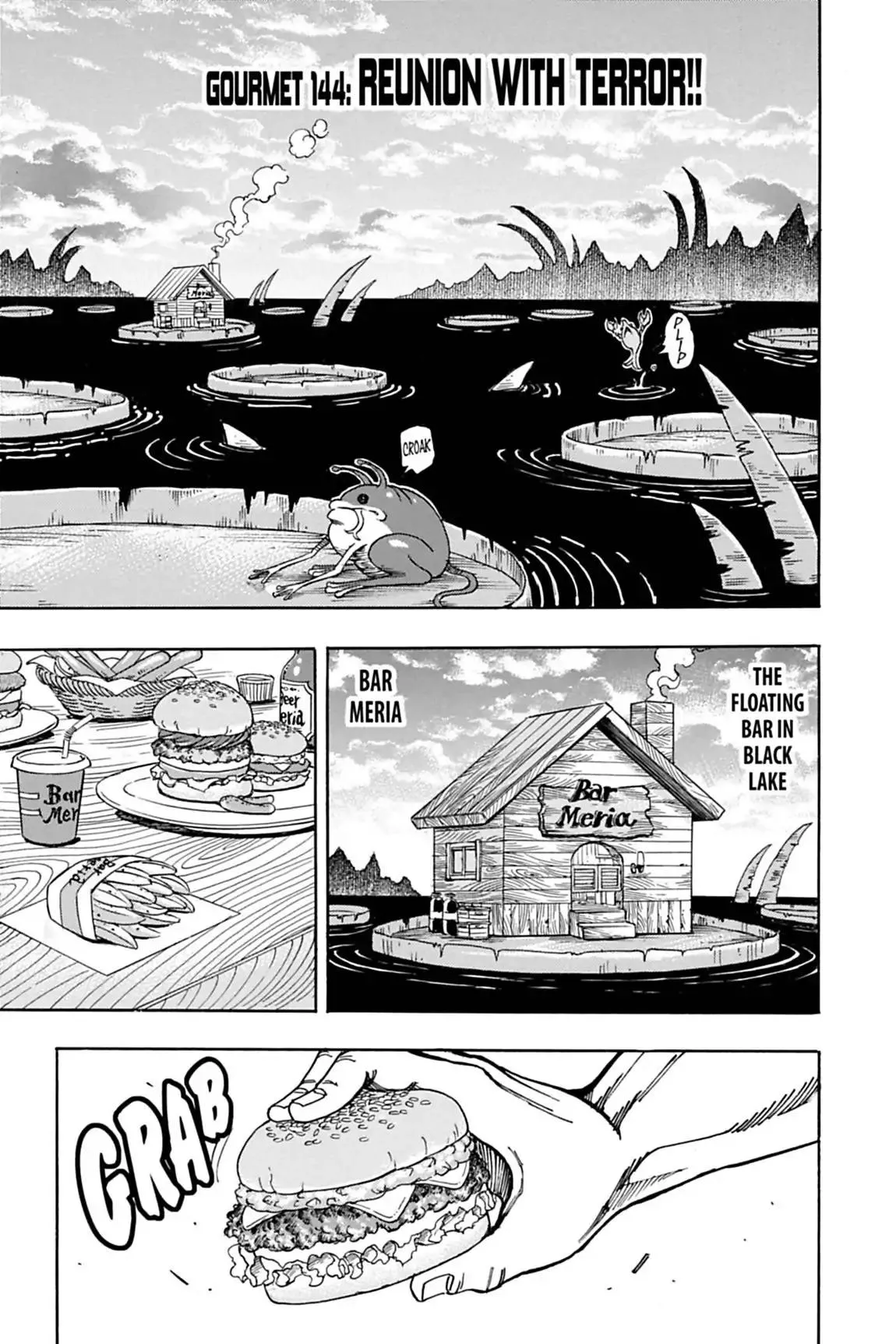 Read Toriko Chapter 144 - Vol.16 Gourmet 144: Reunion with Terror!! Online