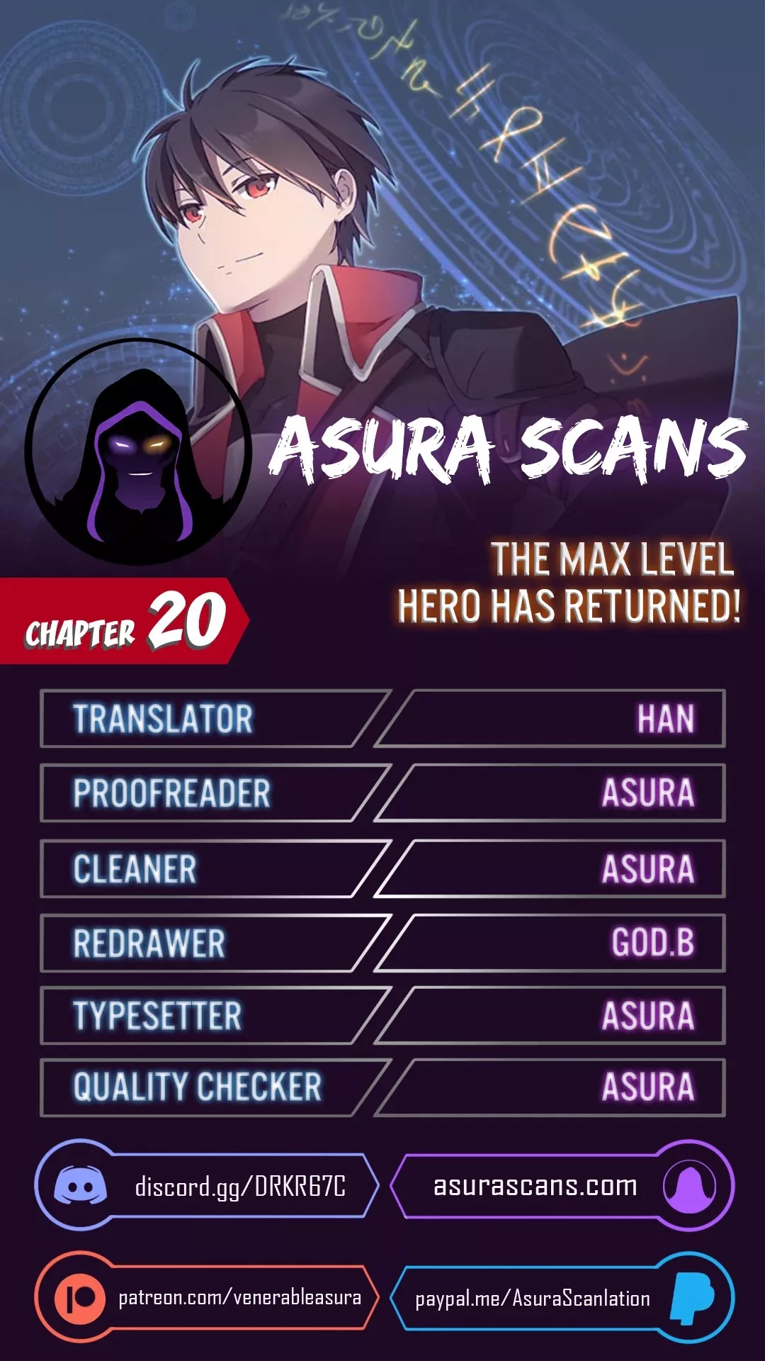 Read The Max Level Hero Has Returned! Chapter 20 Online