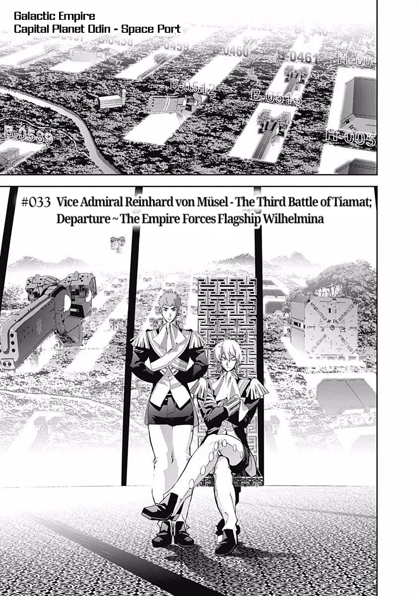 Read Ginga Eiyuu Densetsu (FUJISAKI Ryu) Chapter 33 - Vice Admiral Reinhard von Müsel - The Third Battle of Tiamat; Departure ~ The Empire Forces Flagship Wilhelmina Online