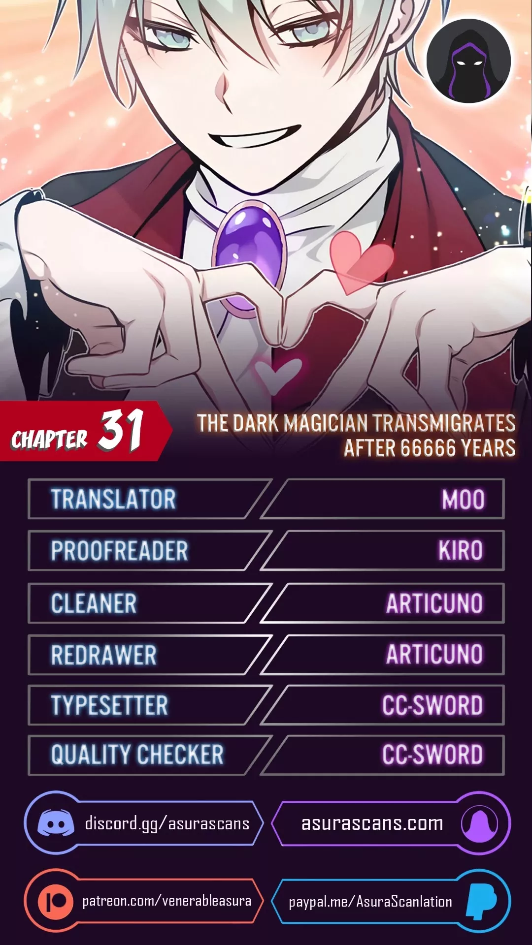 Read The Dark Magician Transmigrates After 66666 Years Chapter 31 Online