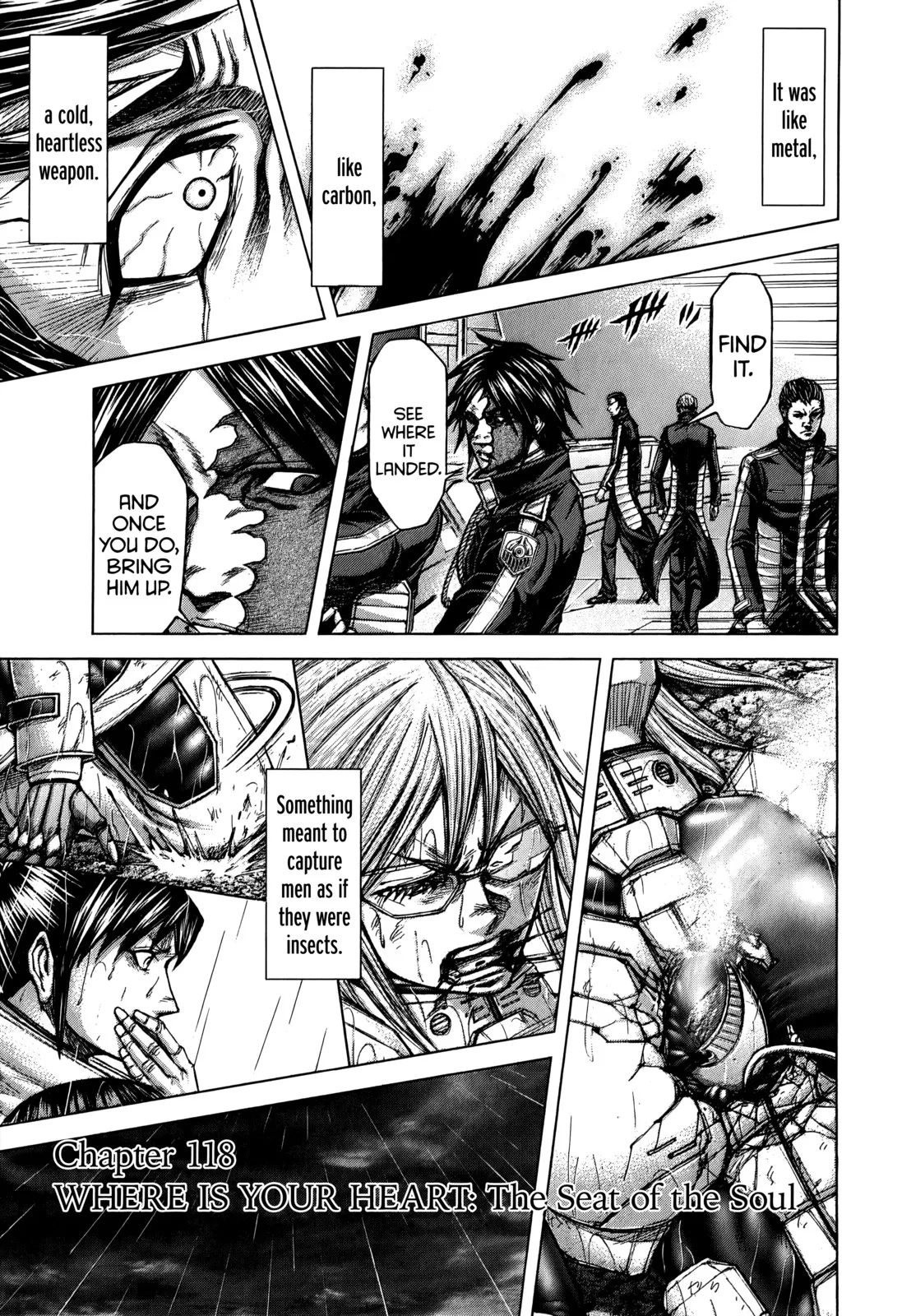 Read Terra Formars Chapter 118 - WHERE IS YOUR HEART The Seat of the Soul Online