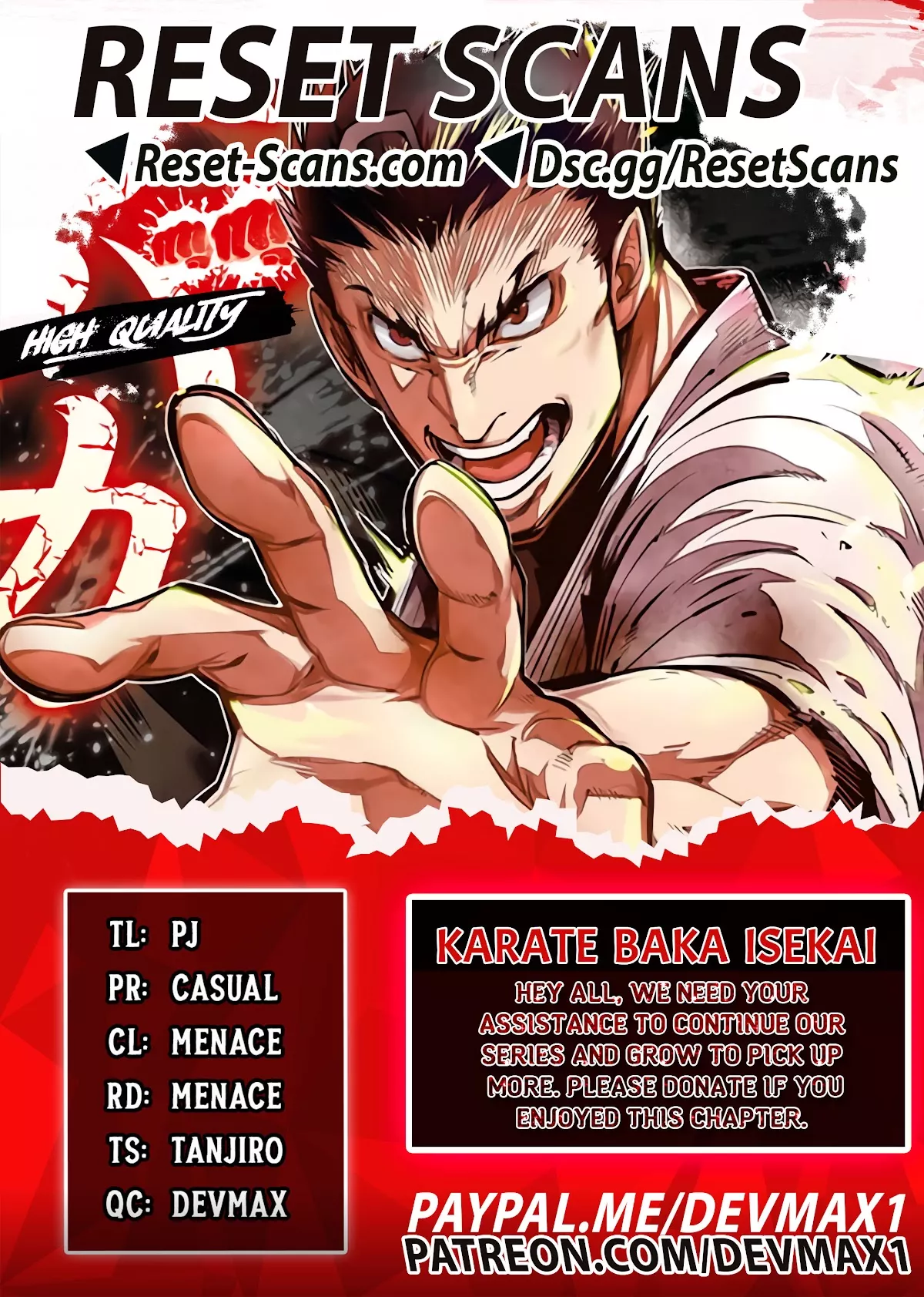 Read Karate Baka in Different World Chapter 20.1 Online