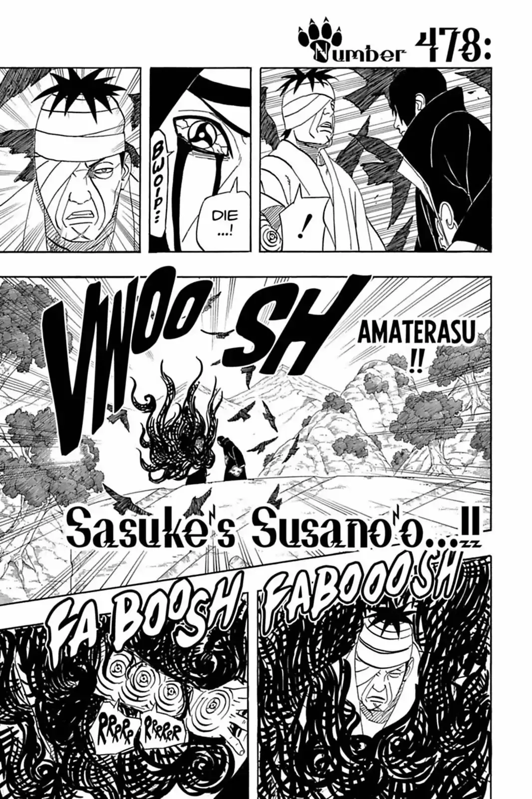 Read Naruto Chapter 478 - Sasuke's Susano'o...!! Online