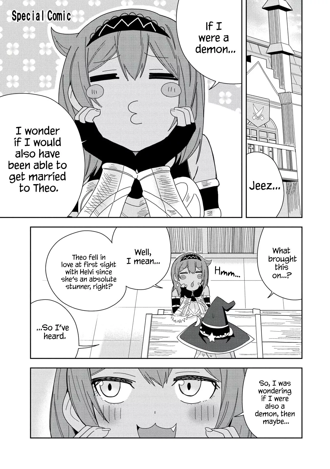 Read Negai wo Kanaete Moraou to Akuma wo Shoukan Shitakedo, Kawaikattanode Kekkonshimashita ~Akuma no Niidzuma~ Chapter 35.5 Online