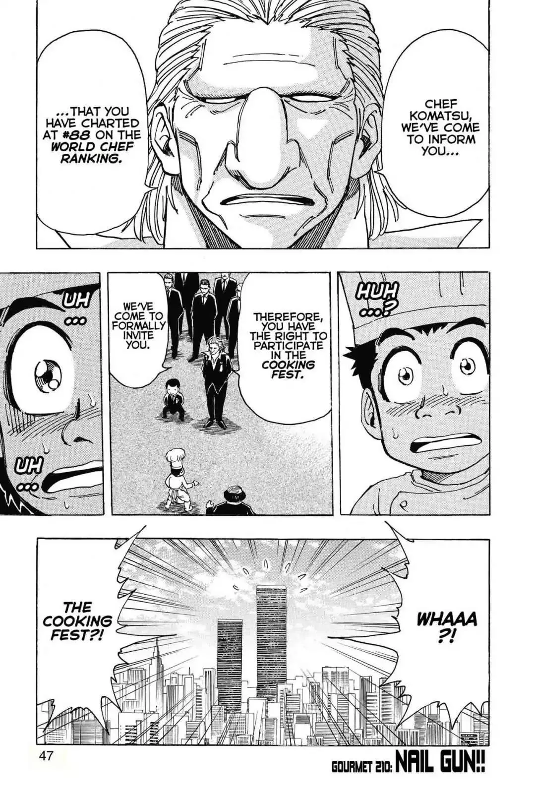 Read Toriko Chapter 210 - Vol.24 Gourmet 210: Nail Gun!! Online