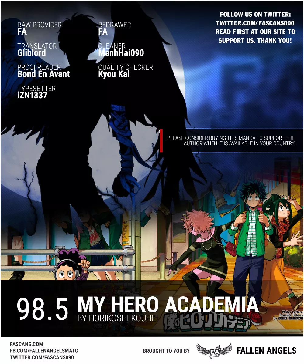 Read Boku no Hero Academia Chapter 98.5 - My Hero Academia x Isobe Isobee Online