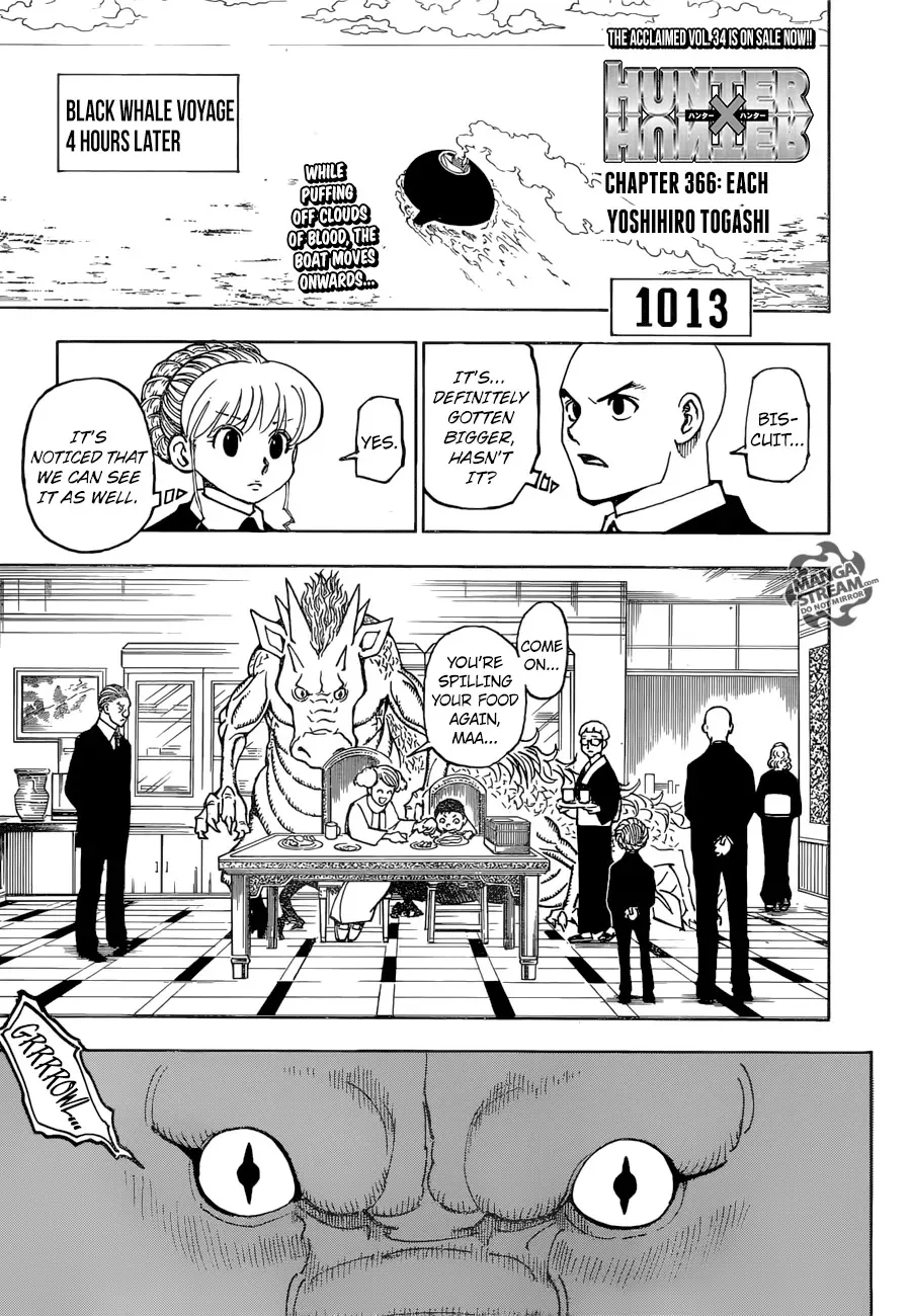 Read Hunter X Hunter Chapter 366 - Each Online