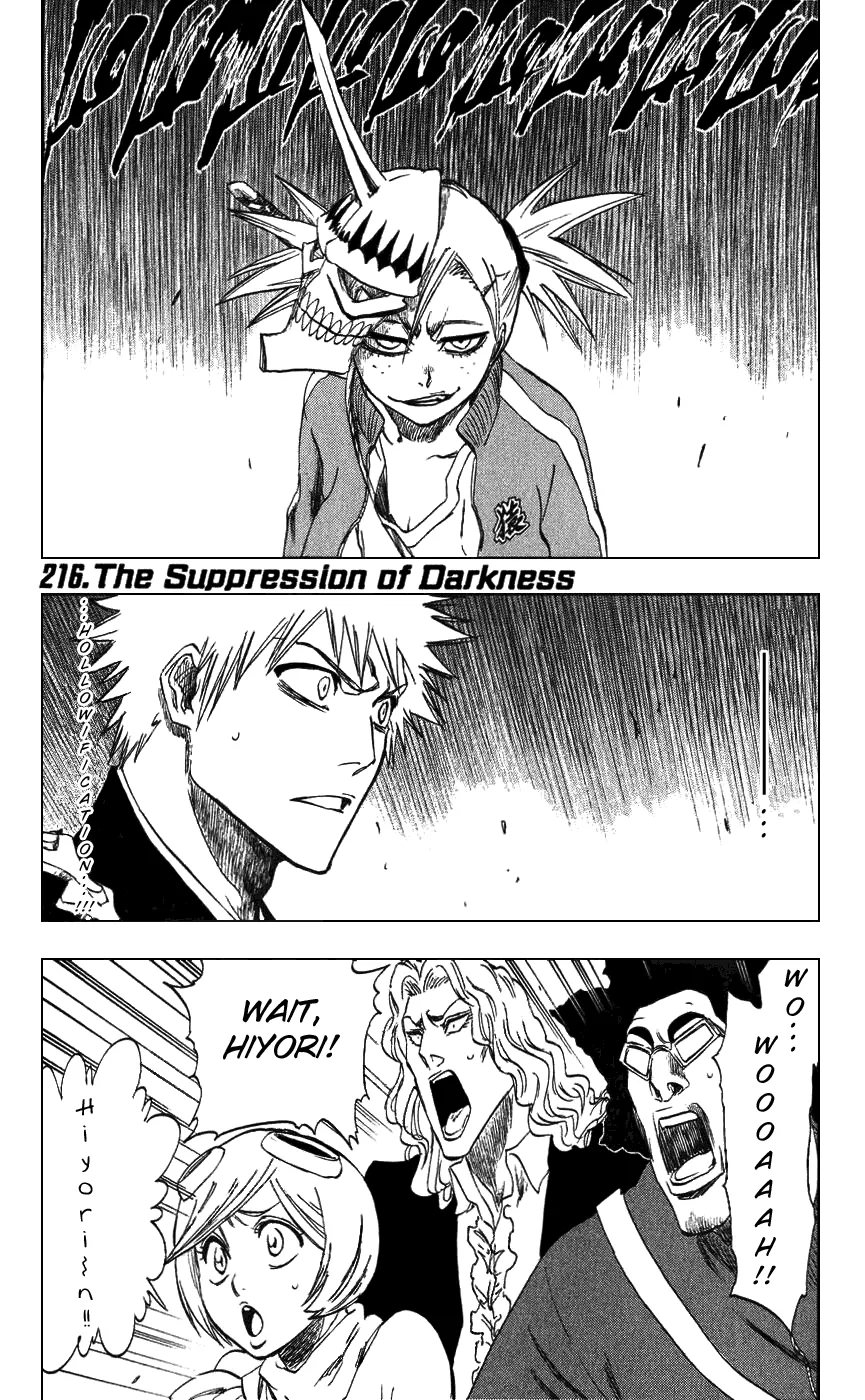 Read Bleach Chapter 216 - The Suppression of Darkness Online