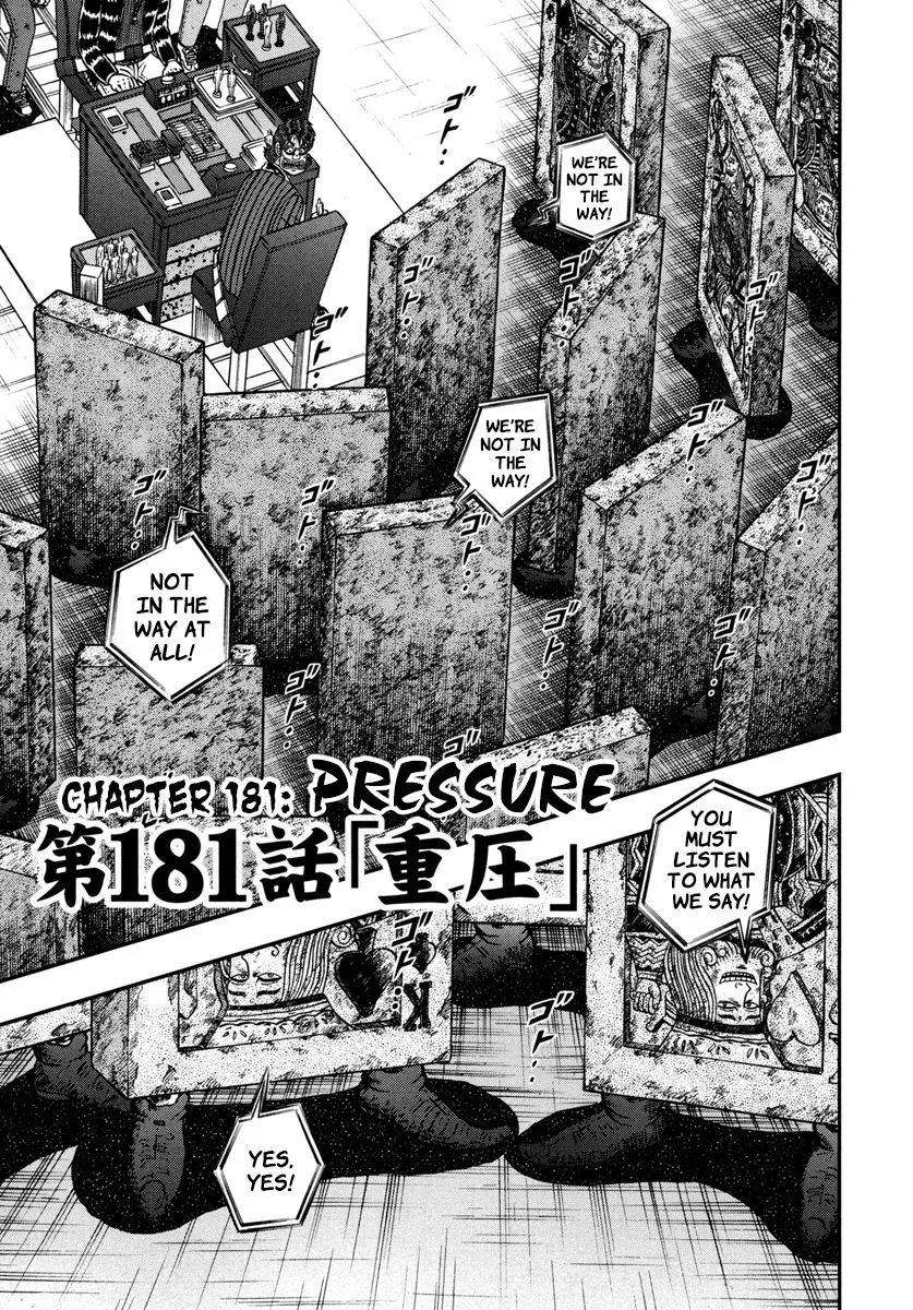 Read Gambling Outcast Kaiji: The One Poker Arc – Kaiji Part 5 Chapter 181 - Pressure Online