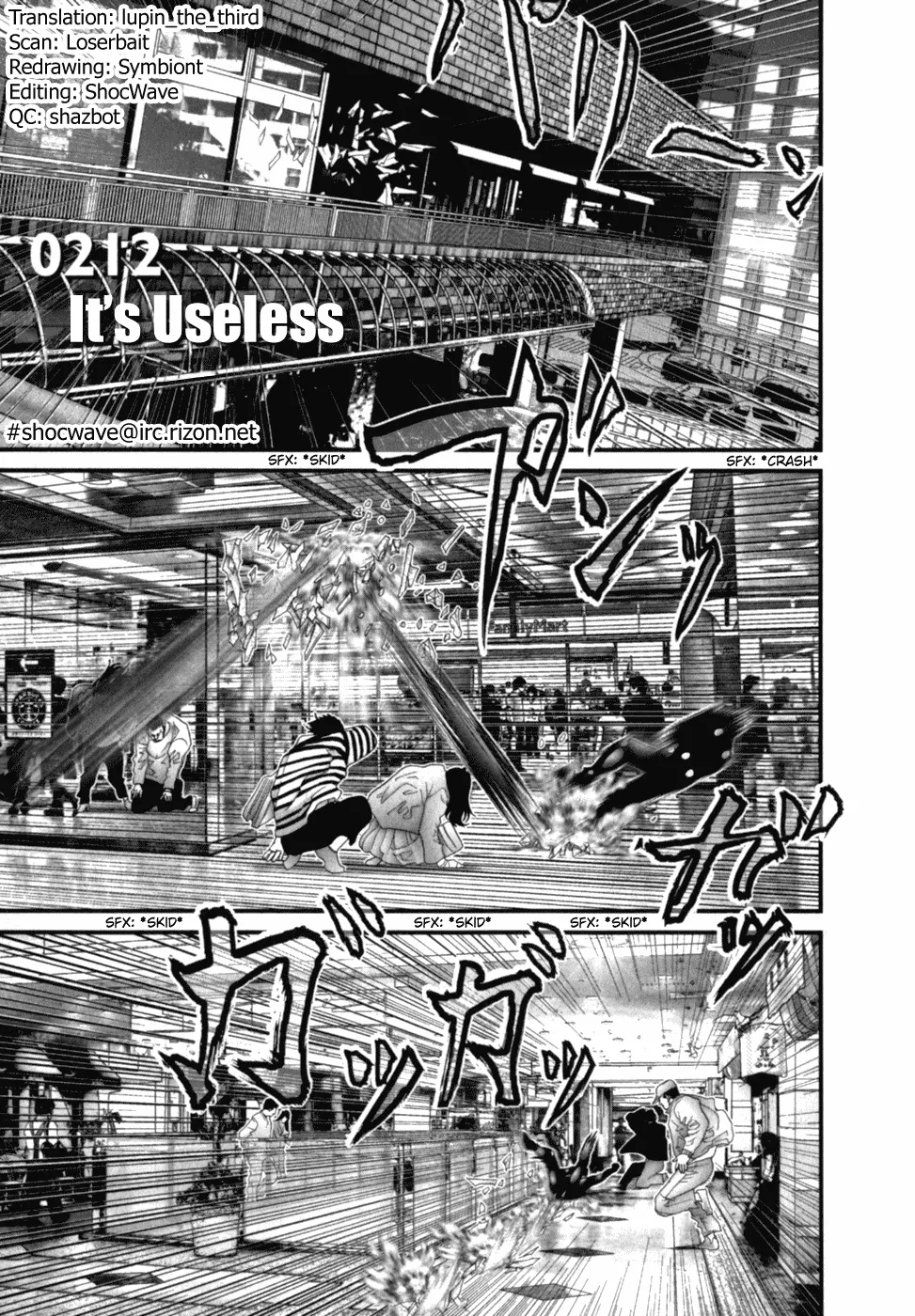 Read Gantz Chapter 212 - It's Useless Online