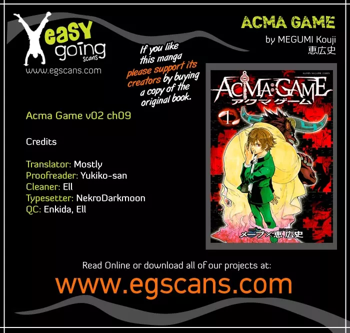 Read Acma:Game Chapter 9 - Atone For Your Sins Online