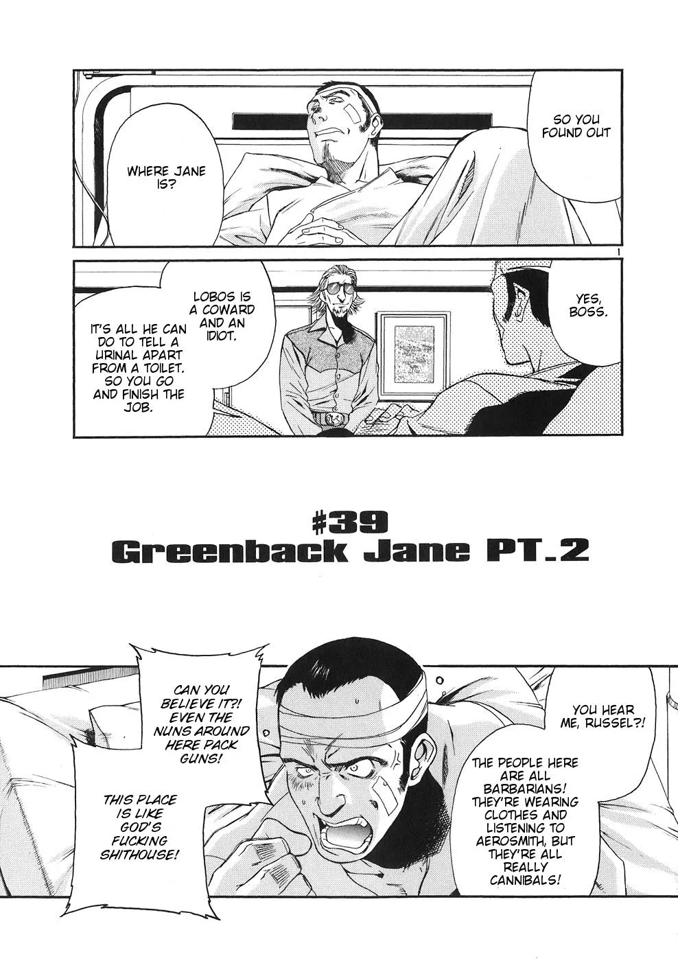 Read Black Lagoon Chapter 39 - Greenback Jane Pt.2 Online