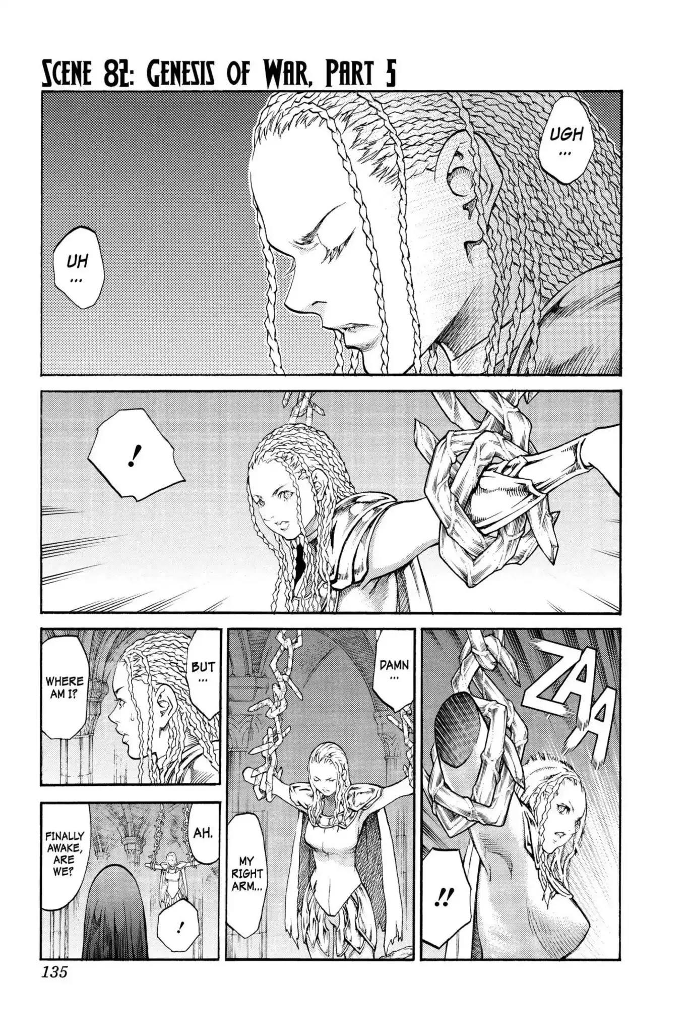 Read Claymore Chapter 82 - Vol.15 Scene 82: Genesis of War, Part 5 Online