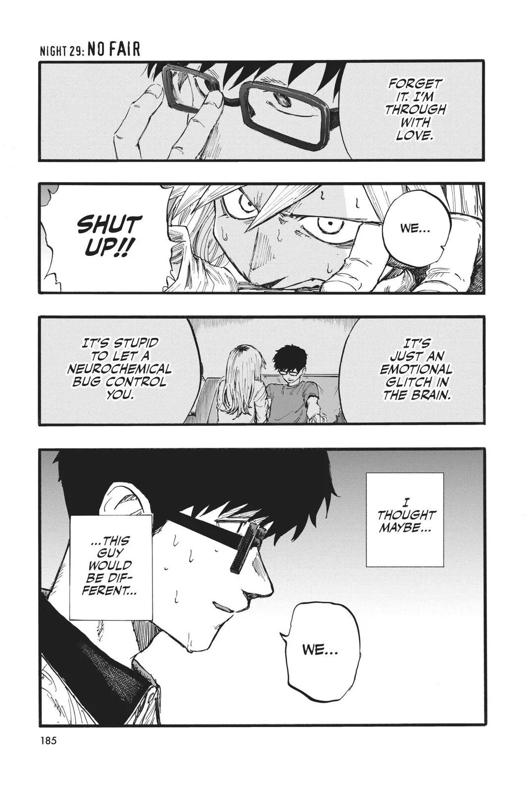 Read Yofukashi no Uta Chapter 29 Online