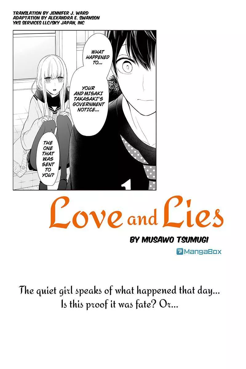 Read Koi to Uso Chapter 84 - What Happened That Day Online