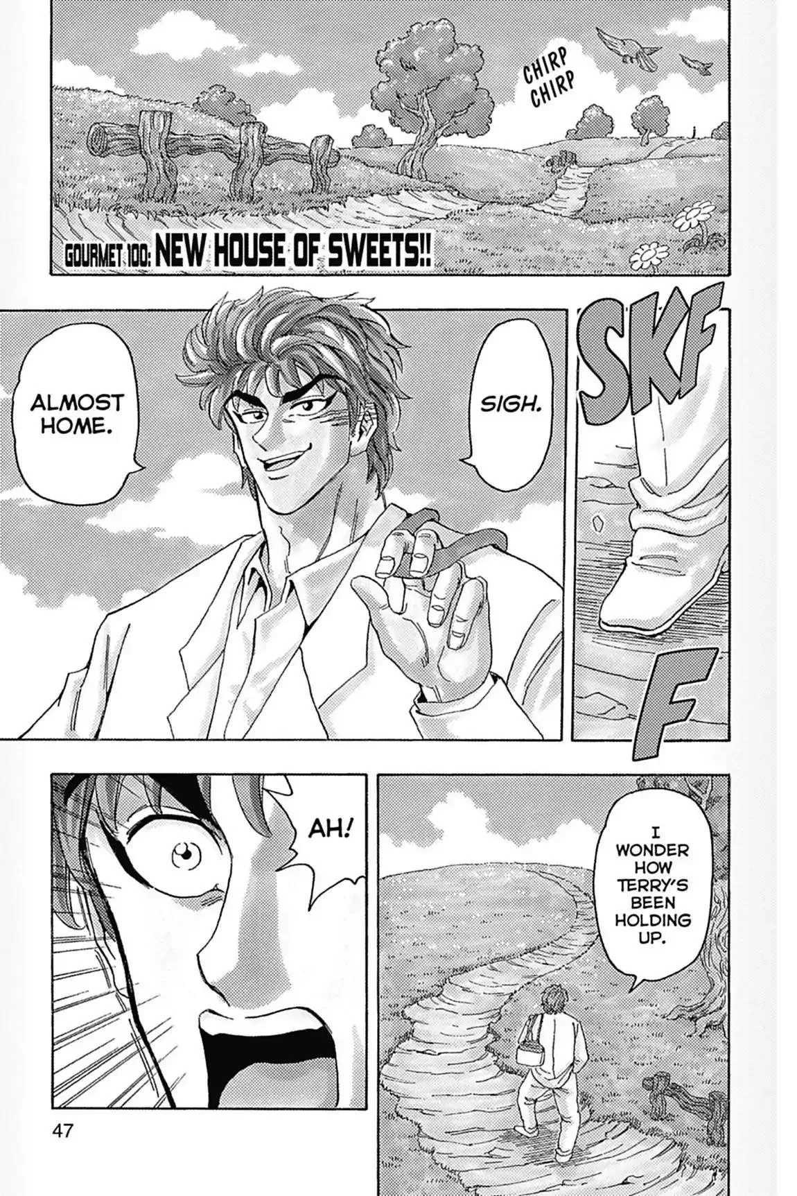 Read Toriko Chapter 100 - Vol.12 Gourmet 100: New House of Sweets!! Online