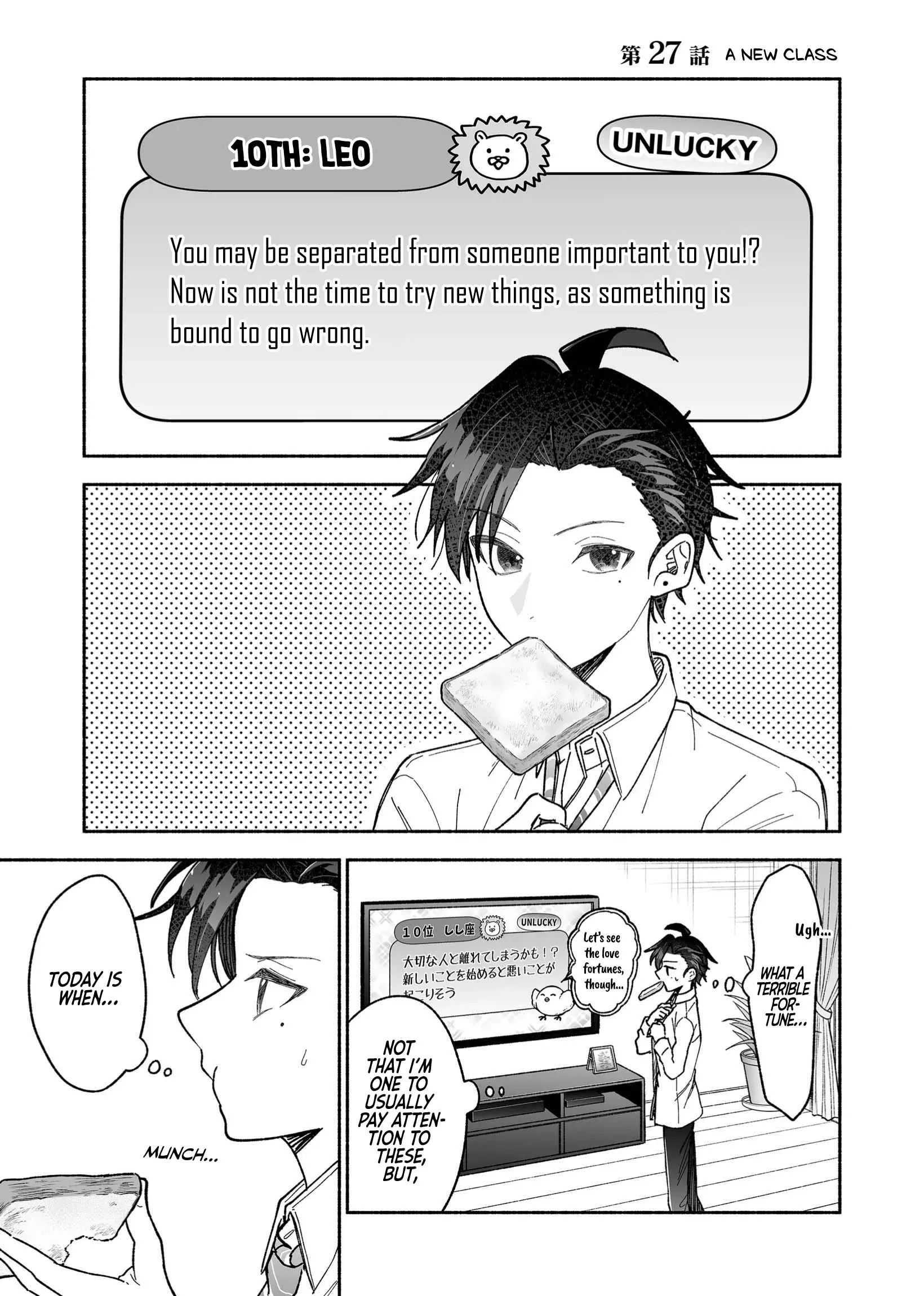 Read Kakkoii Onnanoko to 12-centi no Yakusoku Chapter 27 - A New Class Online