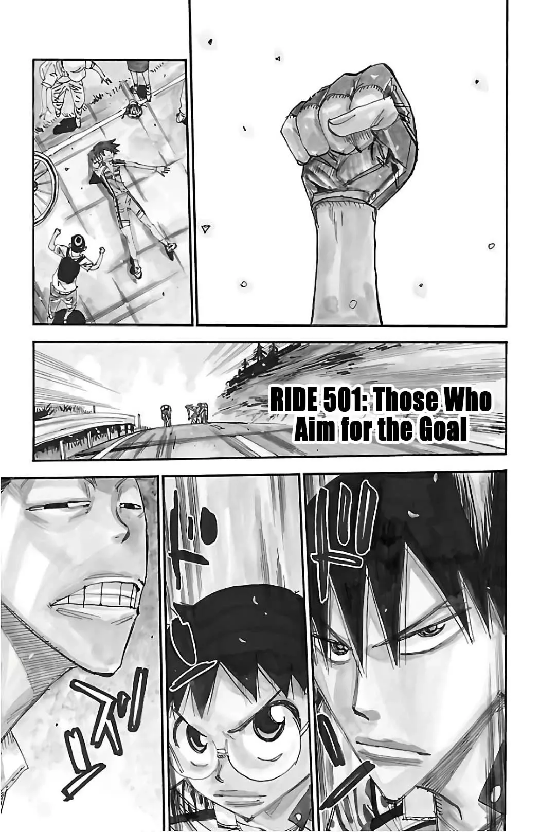 Read Yowamushi Pedal Chapter 501 - Those Who Aim for the Goal Online