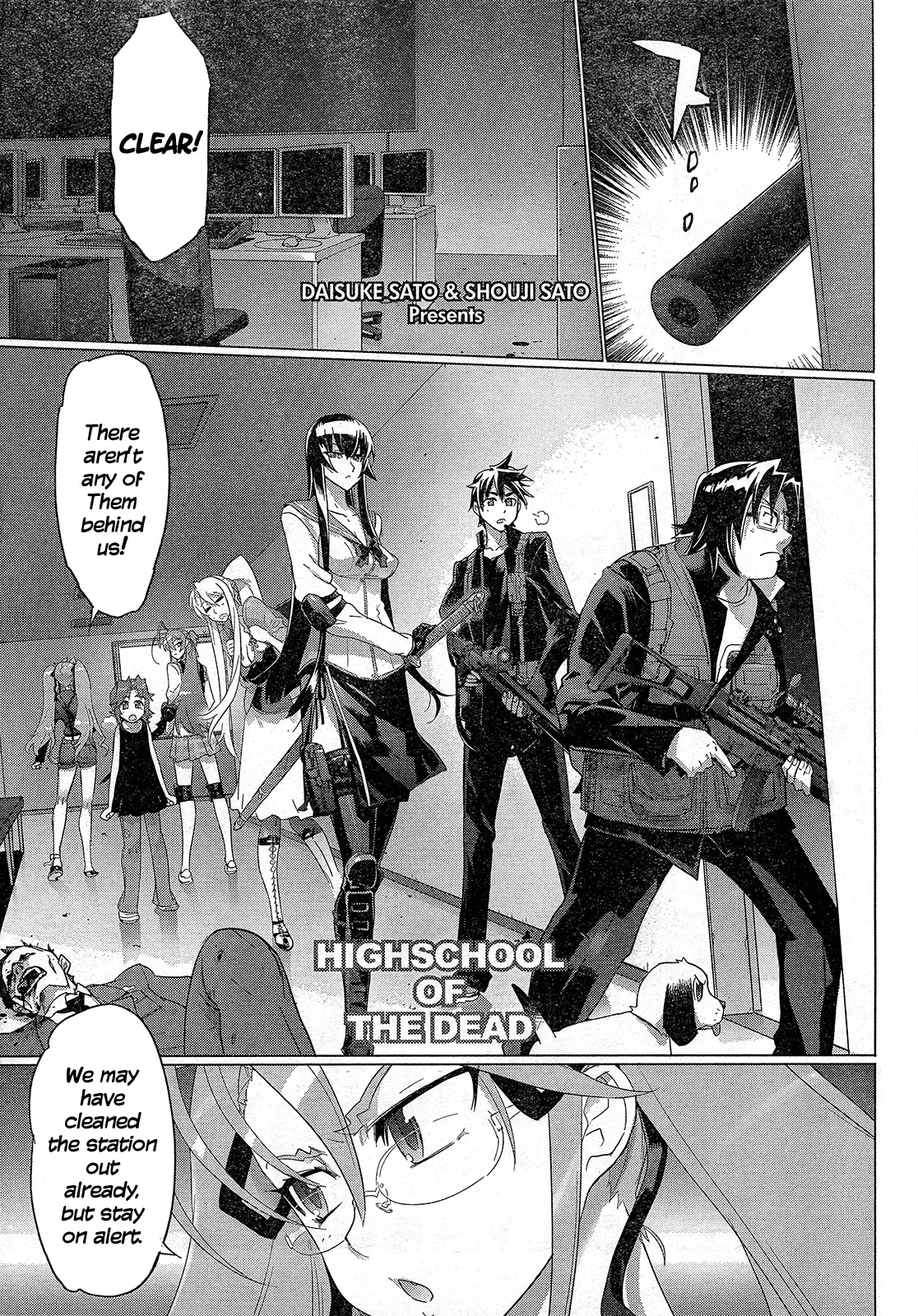 Read Highschool of the Dead Chapter 28 - Deadlock Online