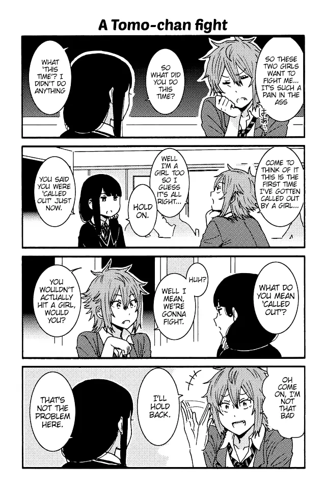 Read Tomo-chan wa Onna no ko! Chapter 56 - A Tomo-chan Fight Online