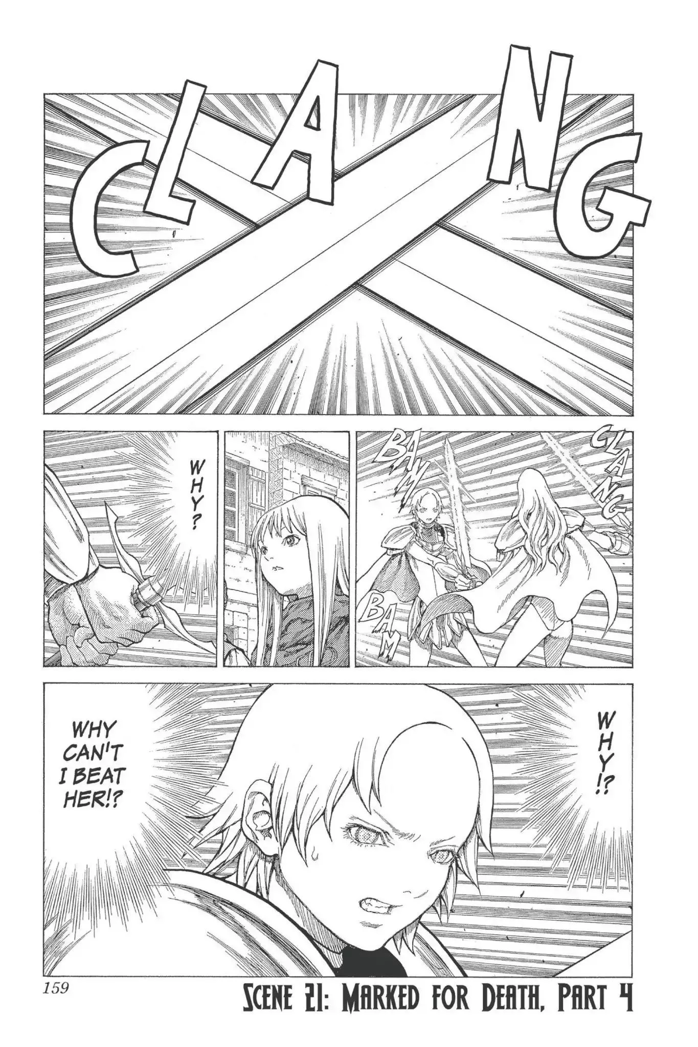 Read Claymore Chapter 21 - Vol.4 Scene 21: Marked for Death, Part 4 Online