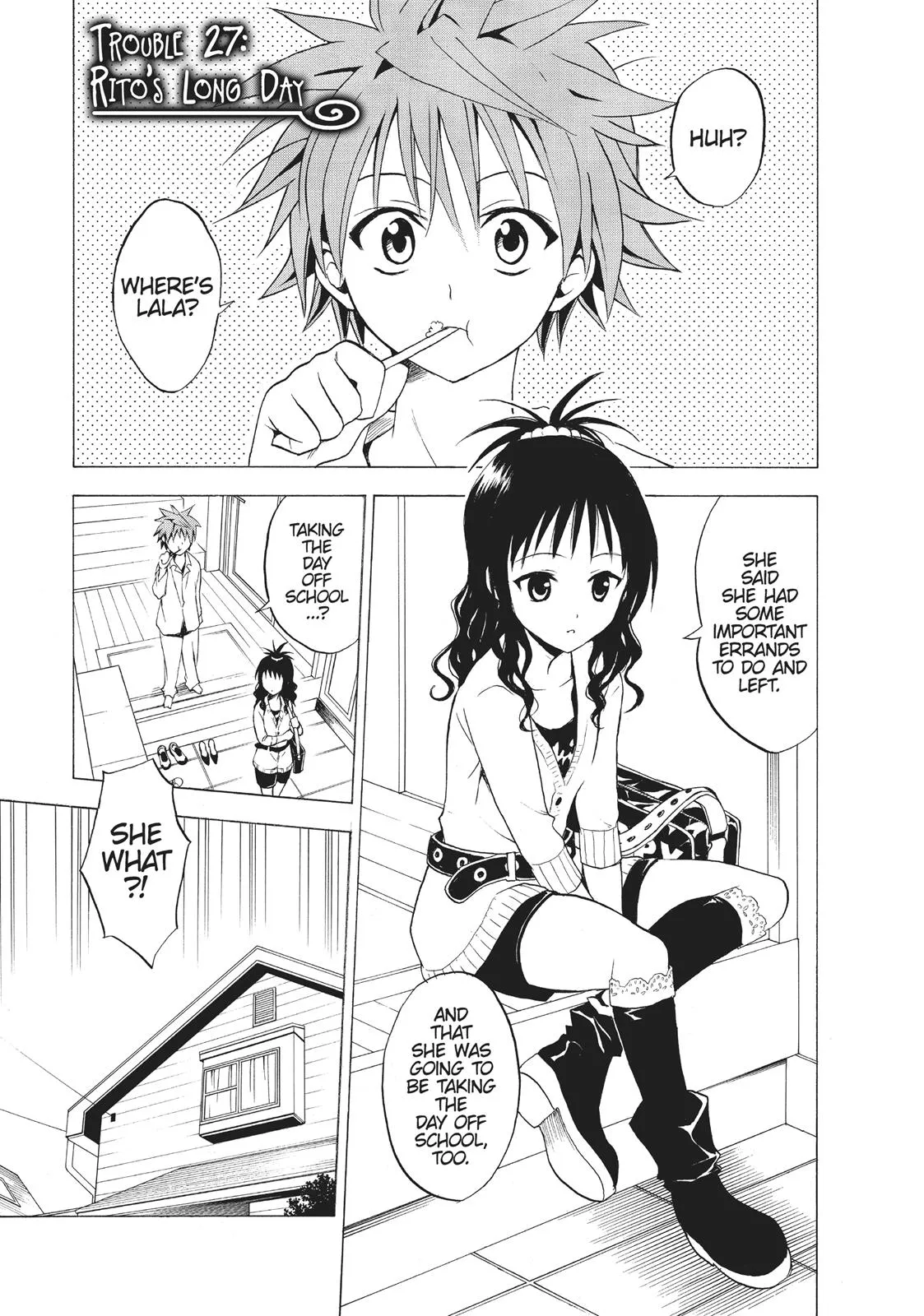 Read To Love Ru Chapter 27 Online