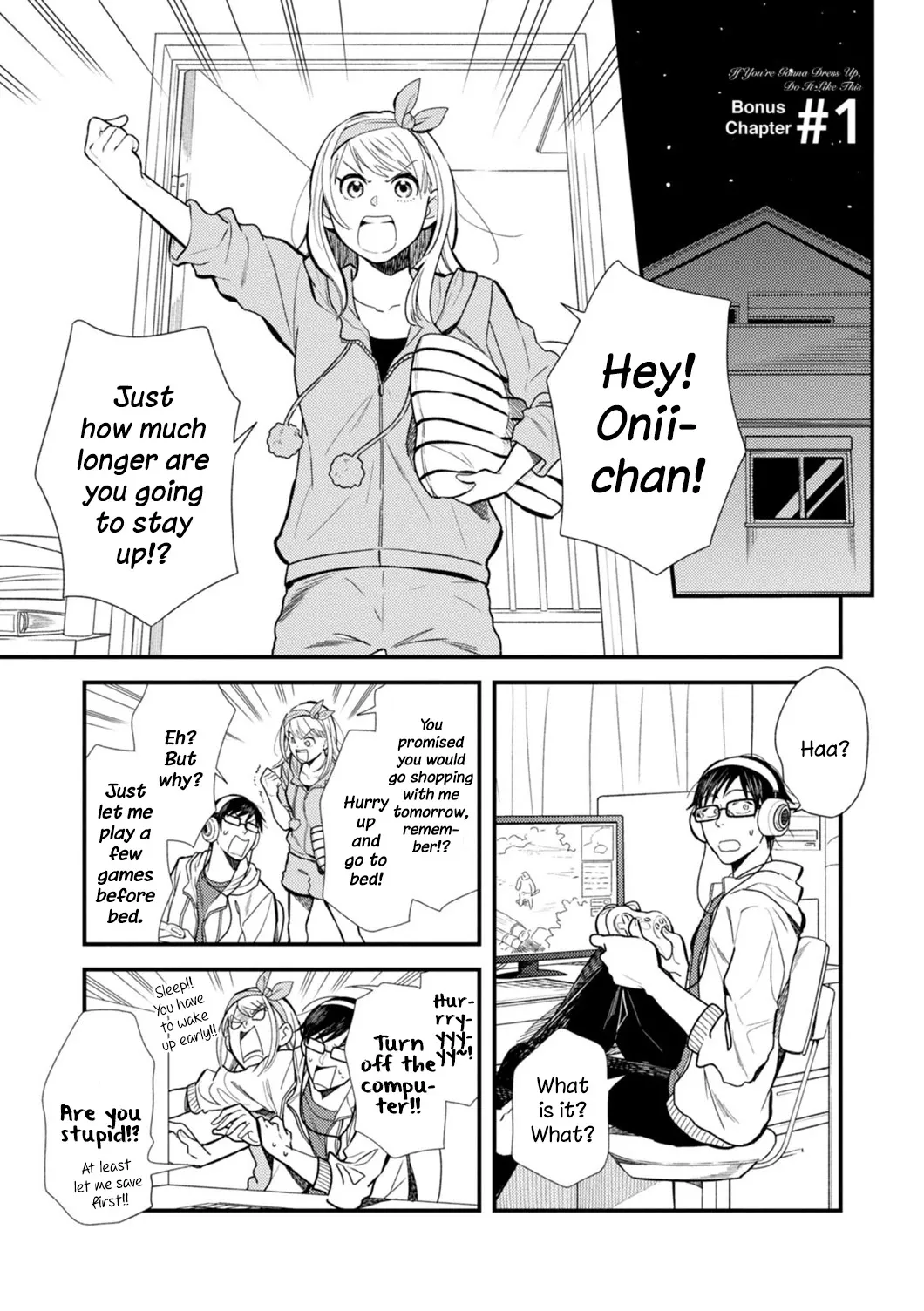 Read If You’re Gonna Dress up, Do It Like This Chapter 16.1 - Volume 2 Omake 1 Online