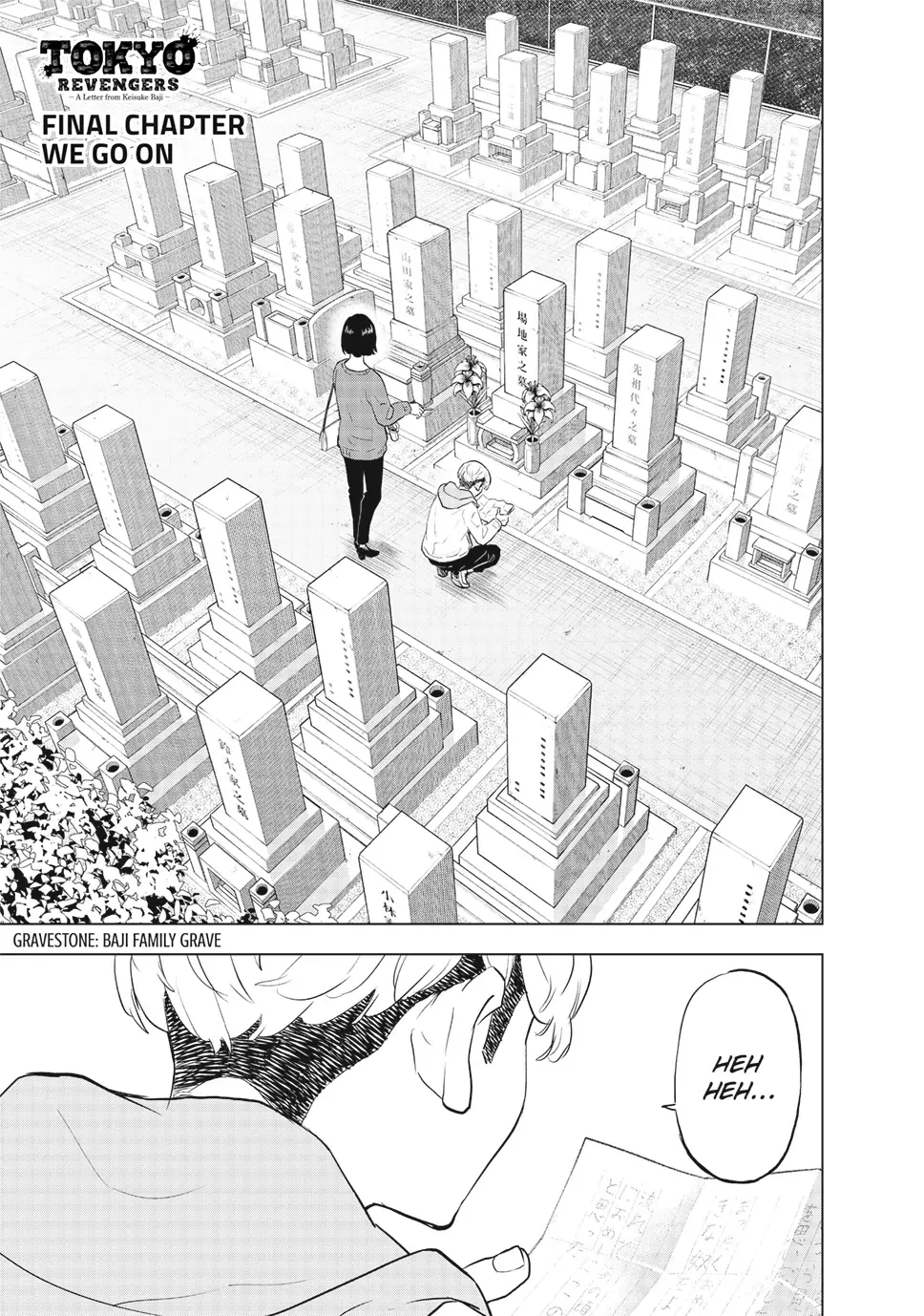 Read Tokyo 卍 Revengers: Baji Keisuke Kara no Tegami Chapter 40 Online