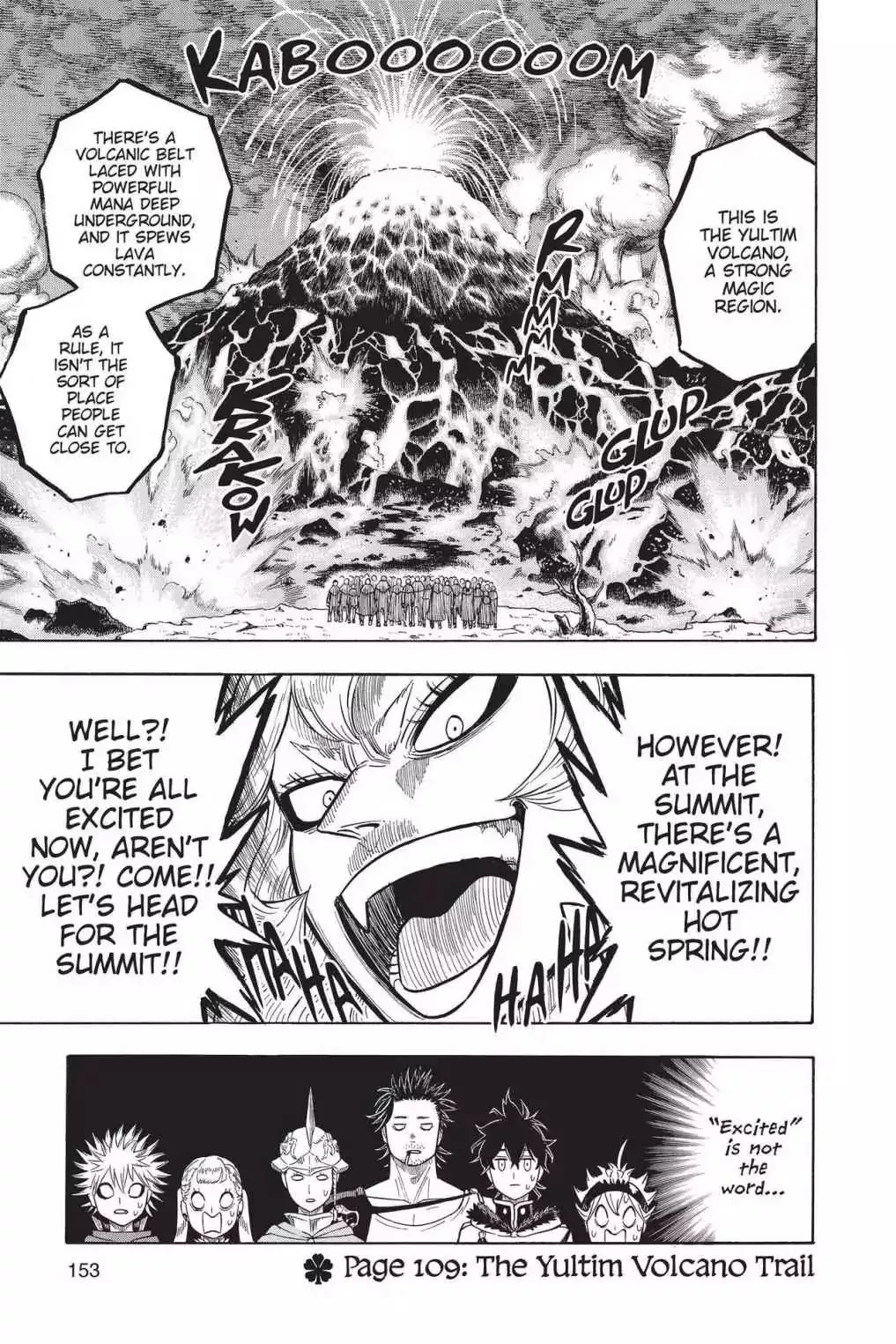 Read Black Clover Chapter 109 - Vol.12 Page 109: The Yultim Volcano Trail Online