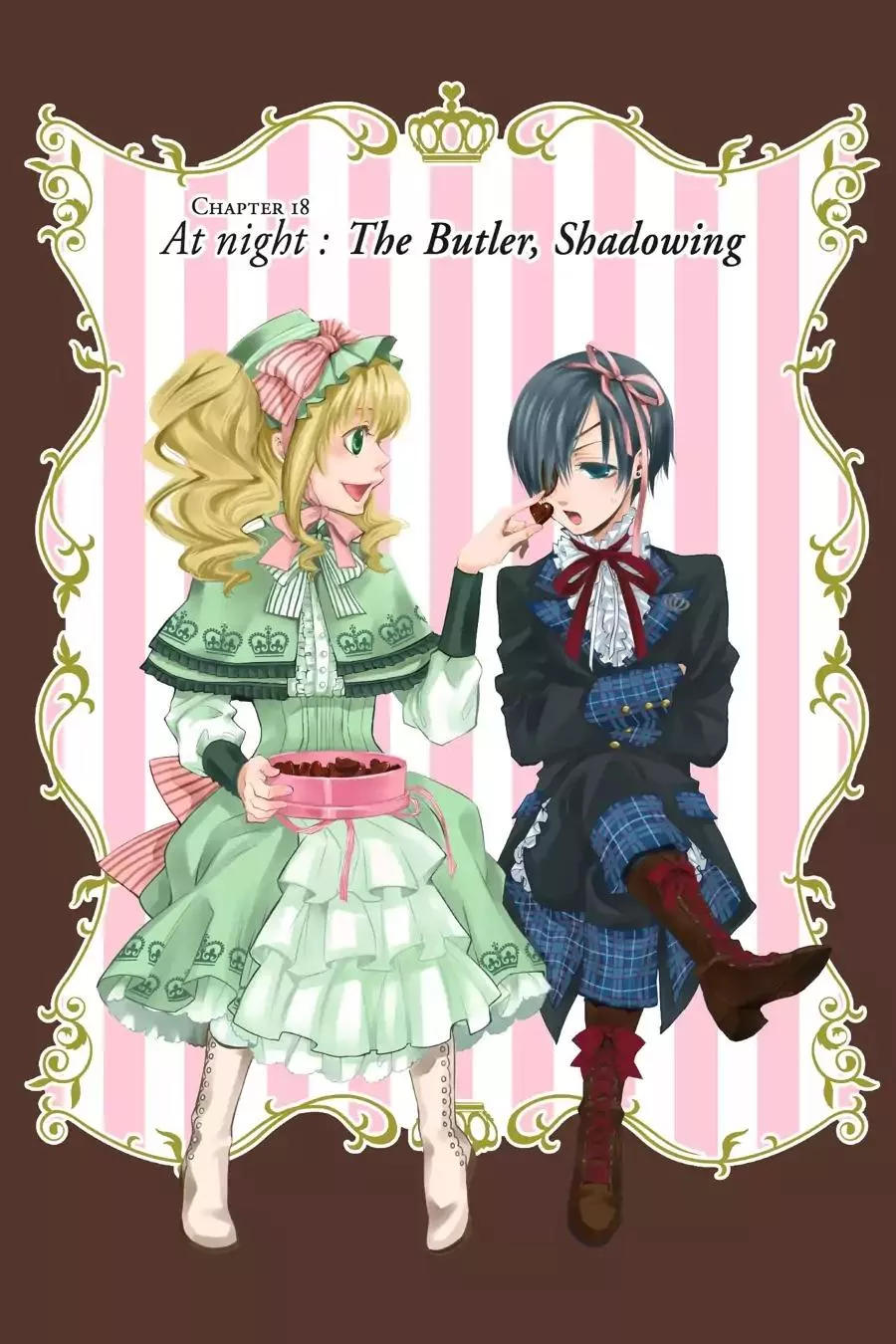 Read Kuroshitsuji Chapter 18 - At night: The Butler, Shadowing Online