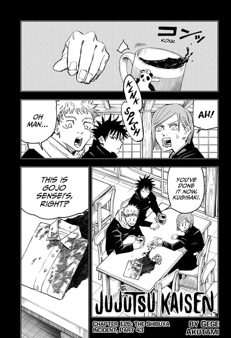 Read Jujutsu Kaisen Chapter 126 Online