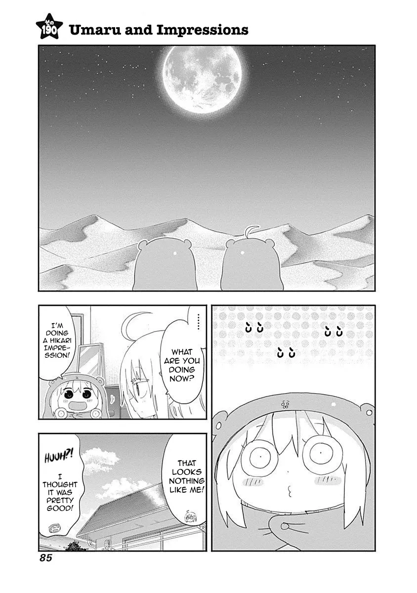Read Himouto! Umaru-chan Chapter 190 - Umaru and Impressions Online