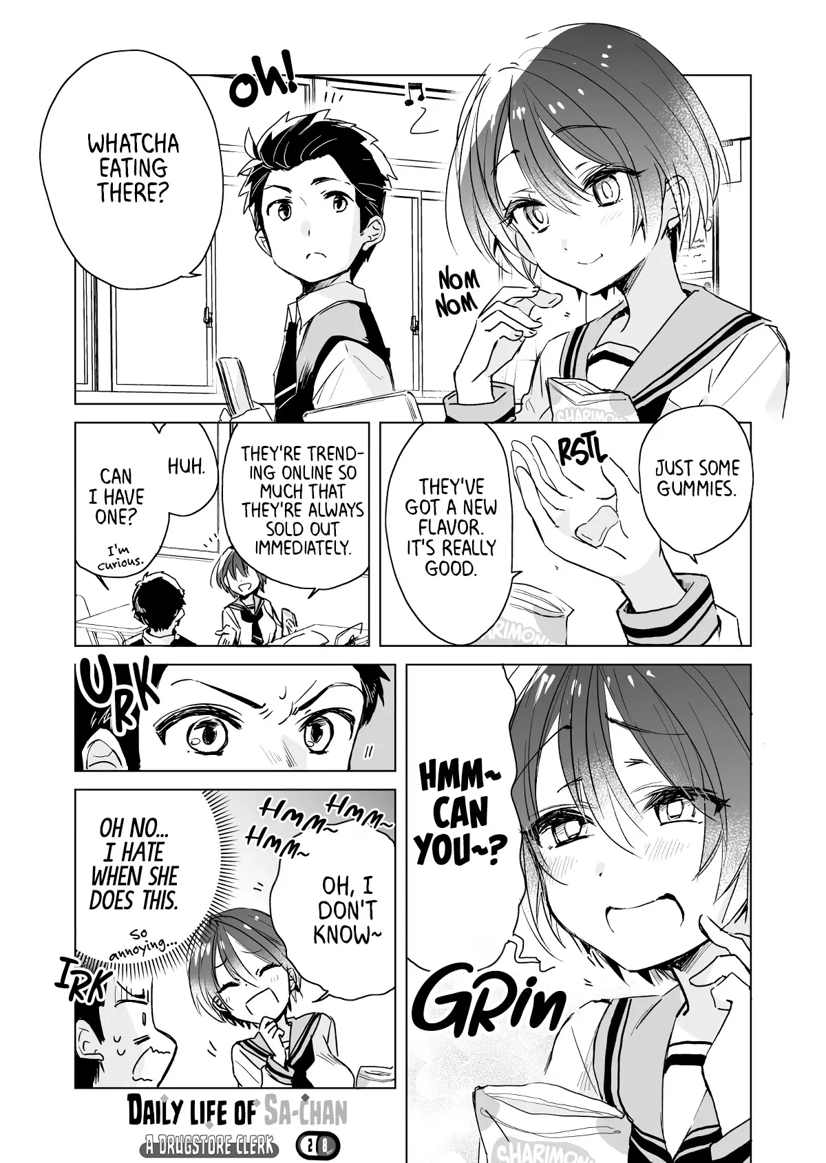 Read Daily Life of Sa-chan, a Drugstore Clerk Chapter 28 Online