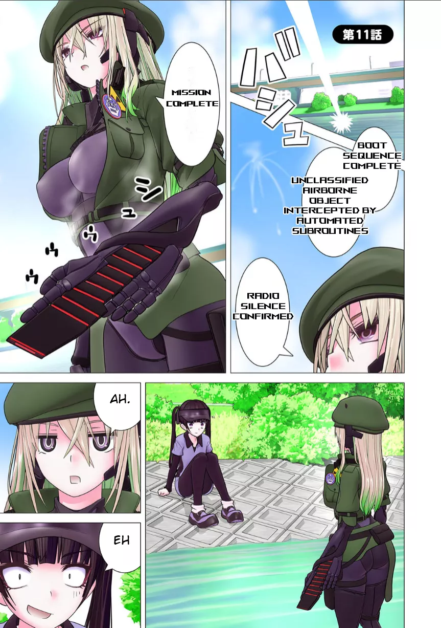 Read Kakushite! Makina-san!! (Official Colored) Chapter 11 - Thus, The Weapon Seeks The Key To Release Online