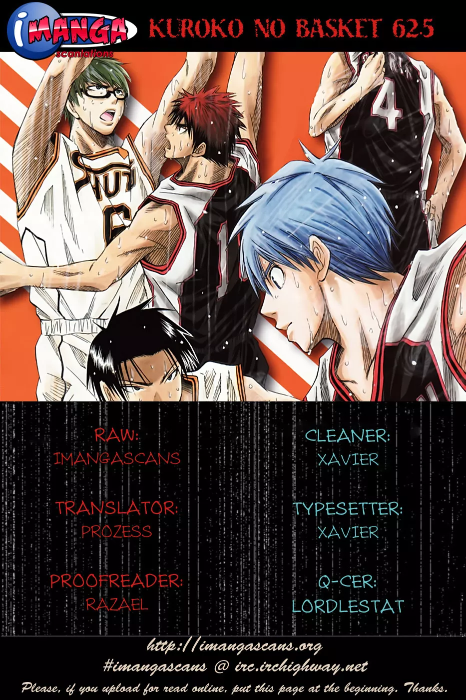 Read Kuroko no Basket Chapter 62.5 - Tip Off Online