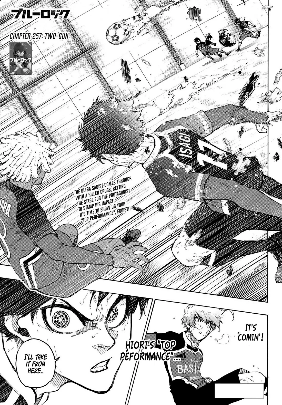 Read Blue Lock Chapter 257 - Two-gun Online