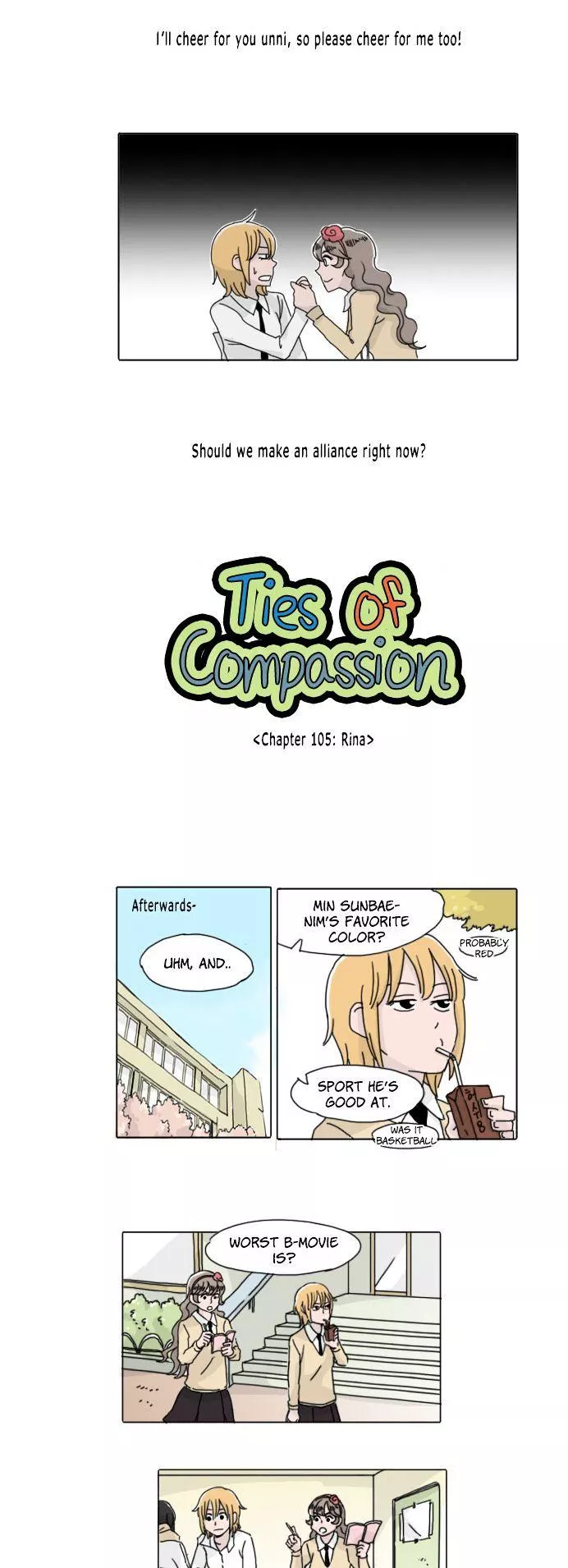 Read Ties of Compassion Chapter 105 - Rina Online