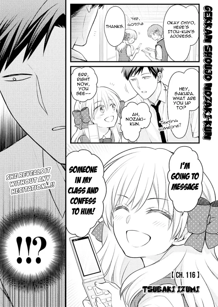 Read Gekkan Shoujo Nozaki-kun Chapter 116 Online