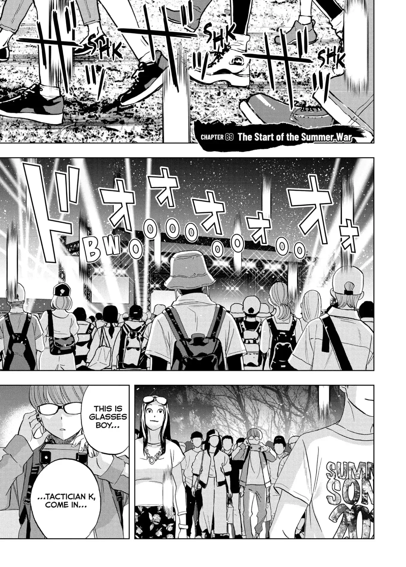 Read Paripi Koumei Chapter 89 Online