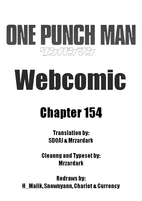 Read Onepunch-Man (ONE) Chapter 154 Online