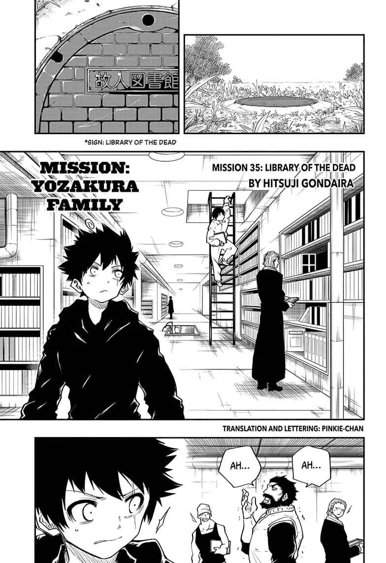 Read Mission: Yozakura Family Chapter 35 Online