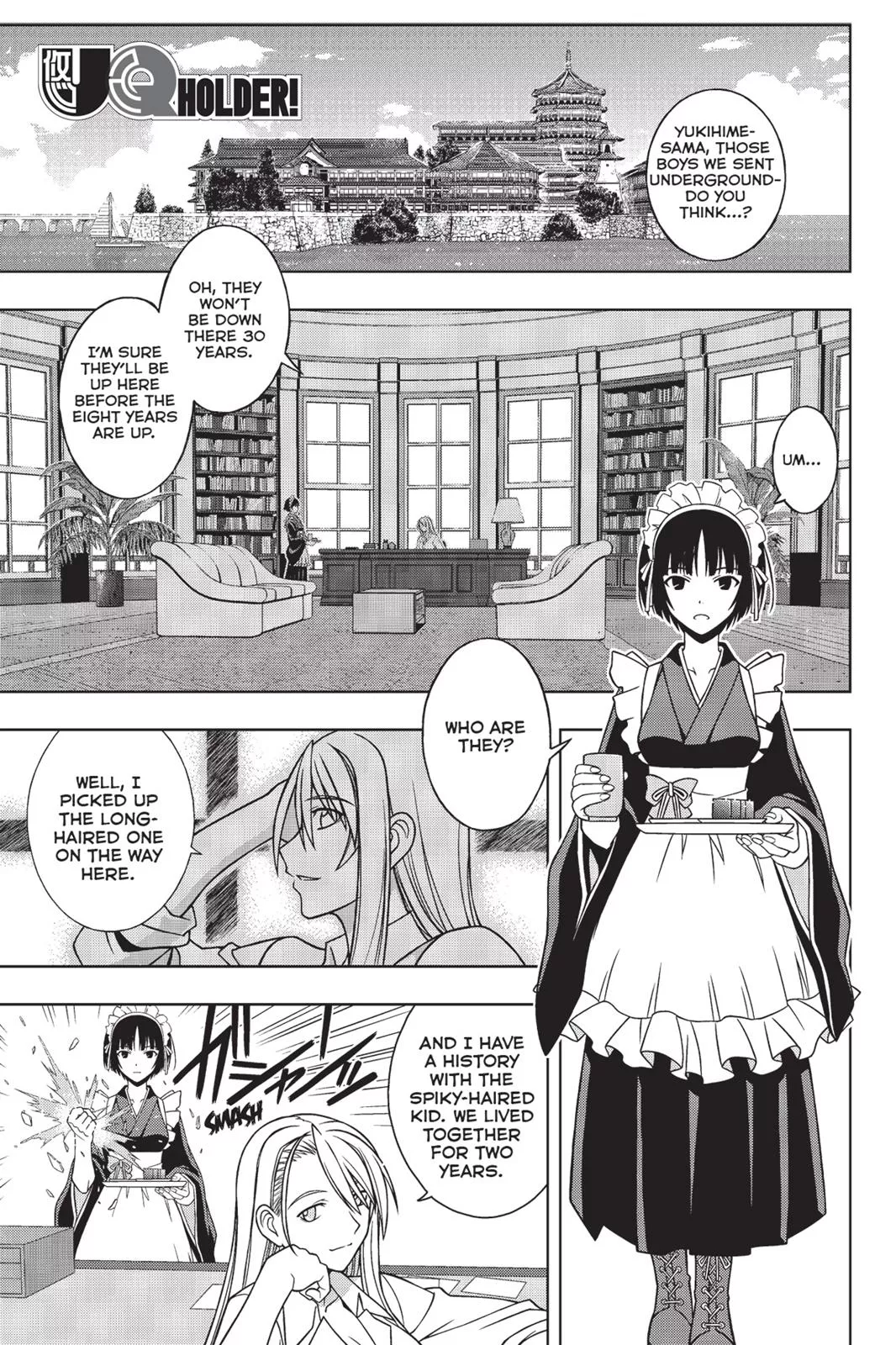 Read UQ HOLDER! Chapter 10 Online
